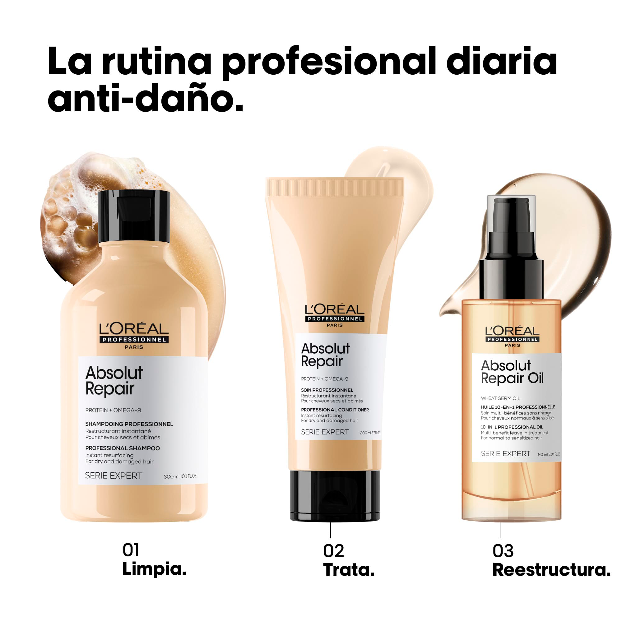 L'Oréal Professionnel Serie Expert Absolut Repair Golden Mascarilla 250 ml