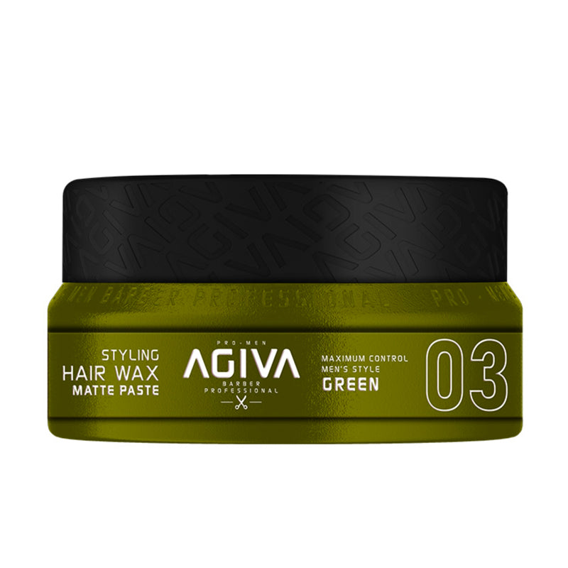 HAIR STYLING MATTE PASTE 03 GREEN 90 G - AGIVA