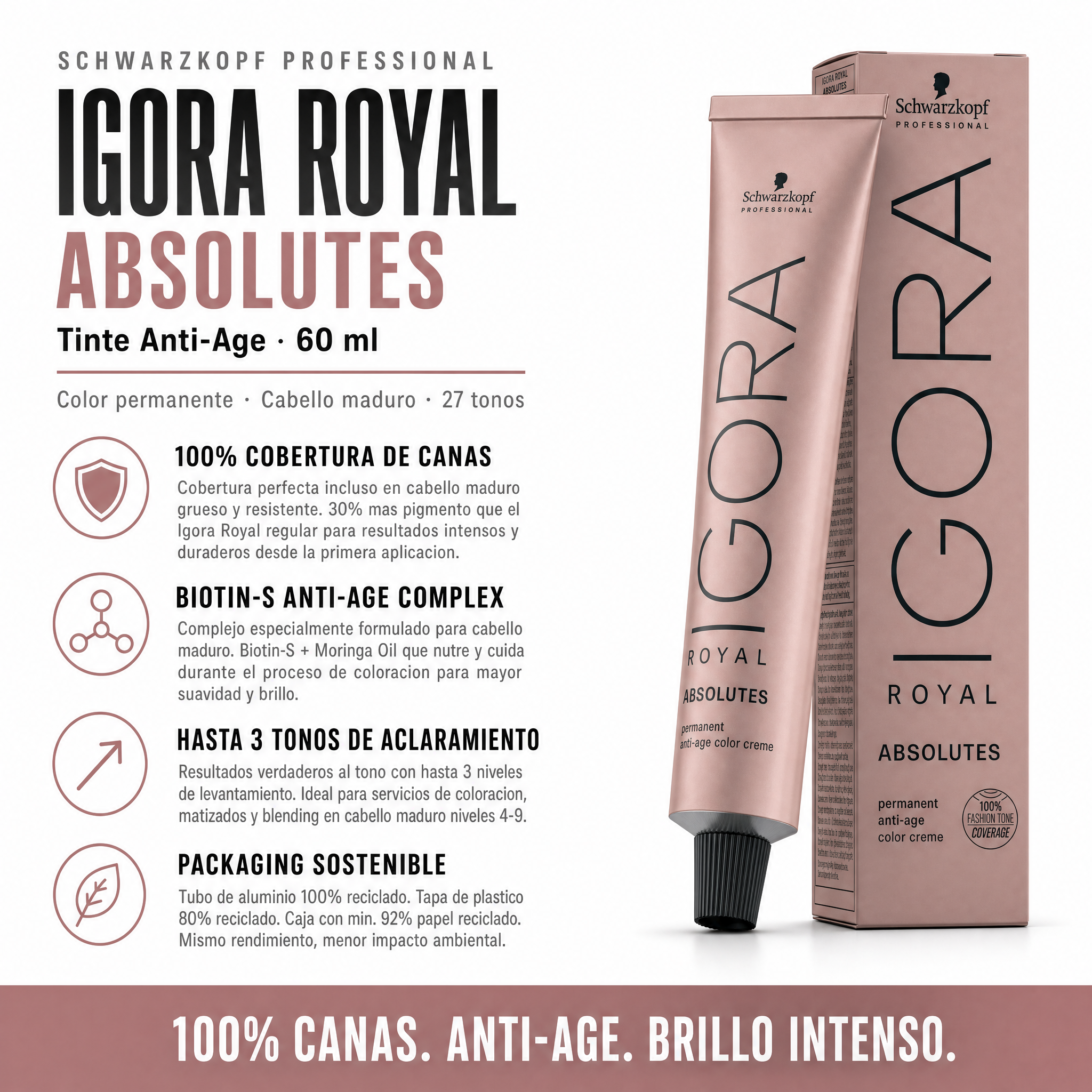 Schwarzkopf Igora Royal Absolutes Tinte Profesional Permanente 60 ml