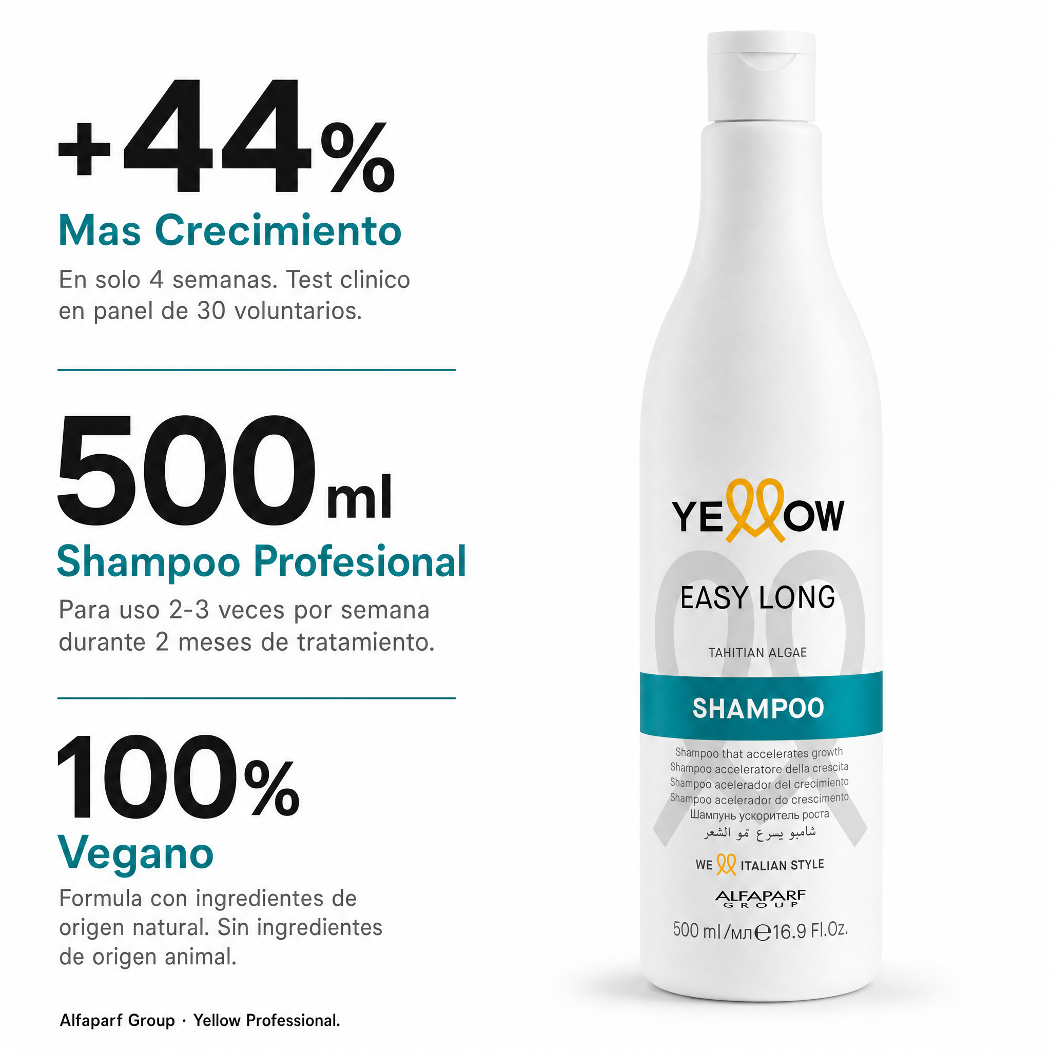 Alfaparf Yellow Easy Long Shampoo 500ml