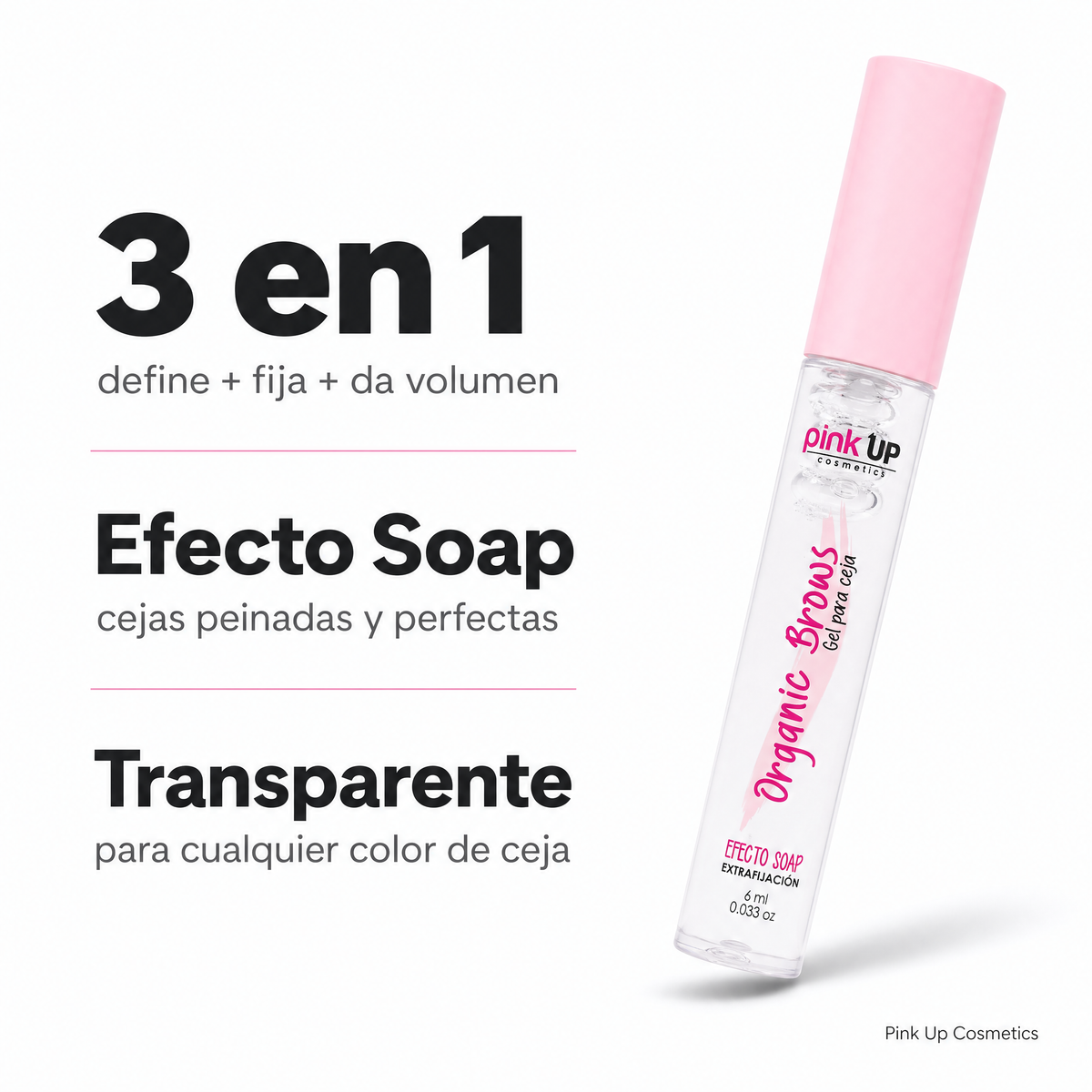 Pink Up Organic Bros Gel