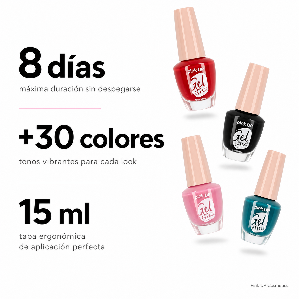 Pink Up Gel Effect Esmalte Uñas