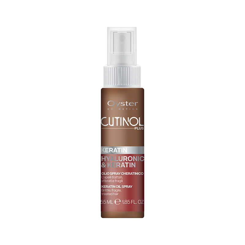 OIL SPRAY HYALURONIC &amp; KERATIN CUTINOL PLUS KERATIN 55 ML - OYSTER