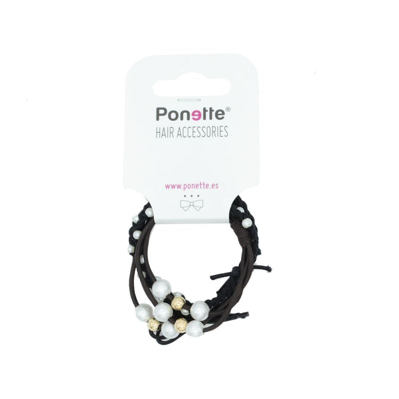 PONETTE JUEGO 3 LIGAS TENDENCIA NEGRAS PERLAS