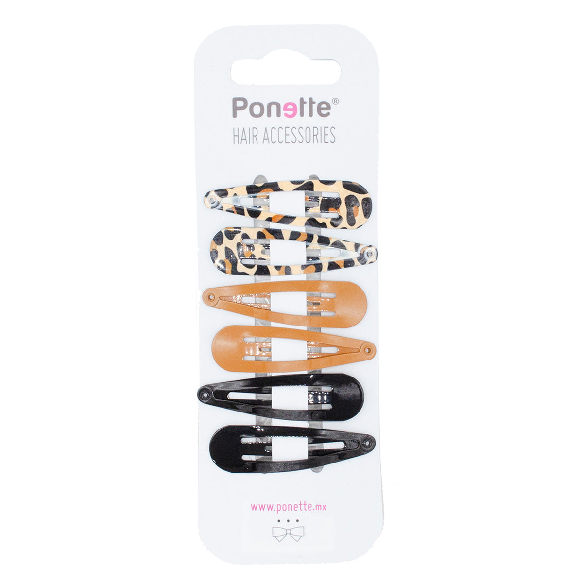 PONETTE BROCHES GRANDES MUJER ANIMAL PRINT 6