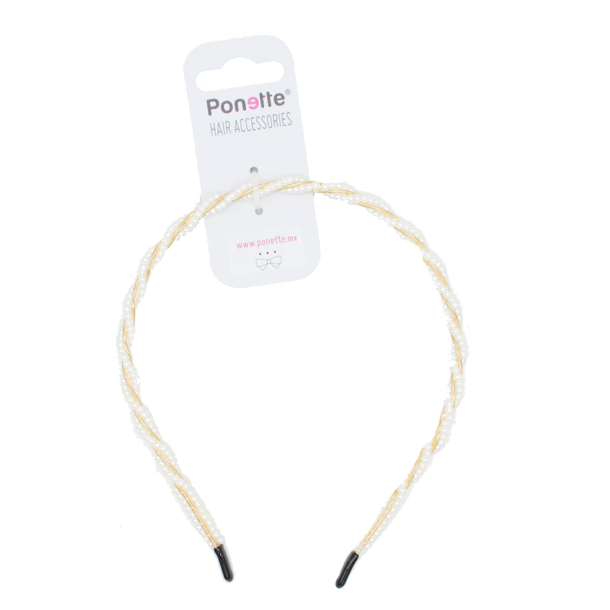 PONETTE DIADEMA COLECCIEN PERLAS ENROLLADAS 1
