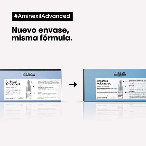 AMINEXIL ADVANCED SERIE EXPERT CAJA 10*6 ML - L&#39;OREAL