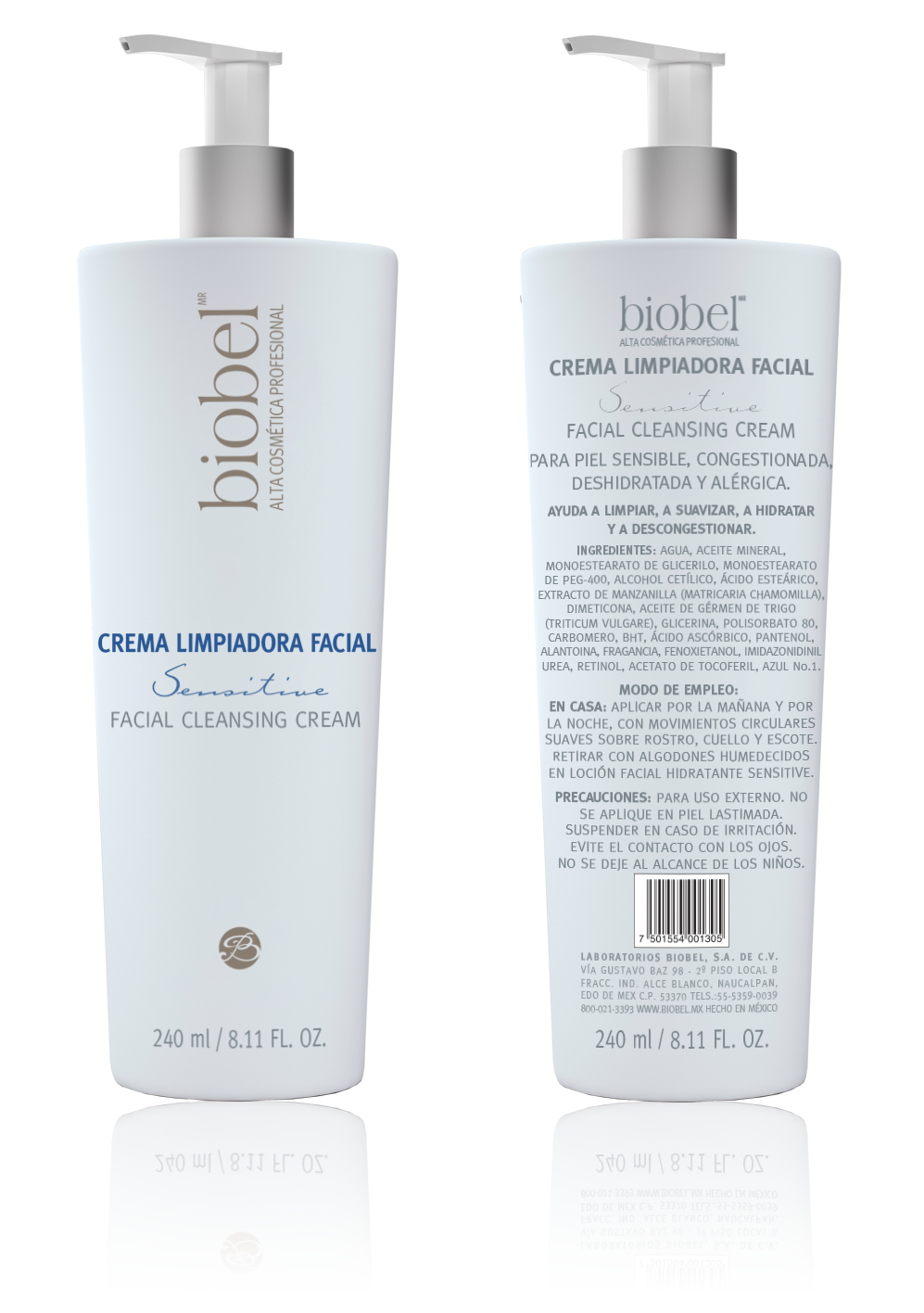 CREMA LIMPIADORA FACIAL SENSITIVE