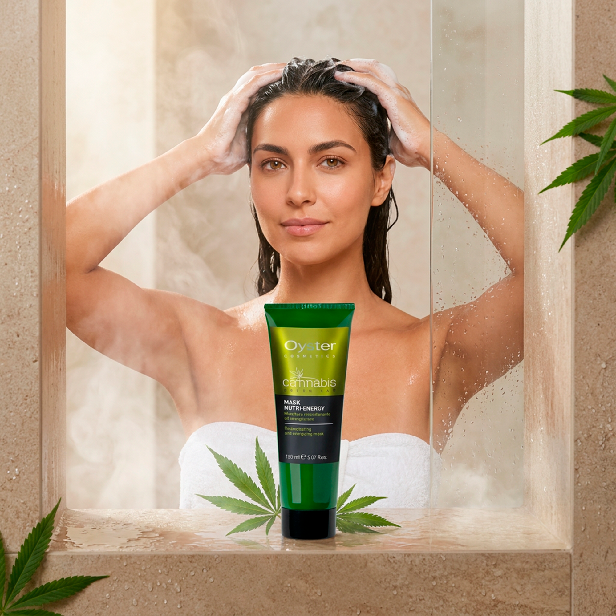 Oyster Cosmetics Cannabis Green Lab Mask Nutri-Energy