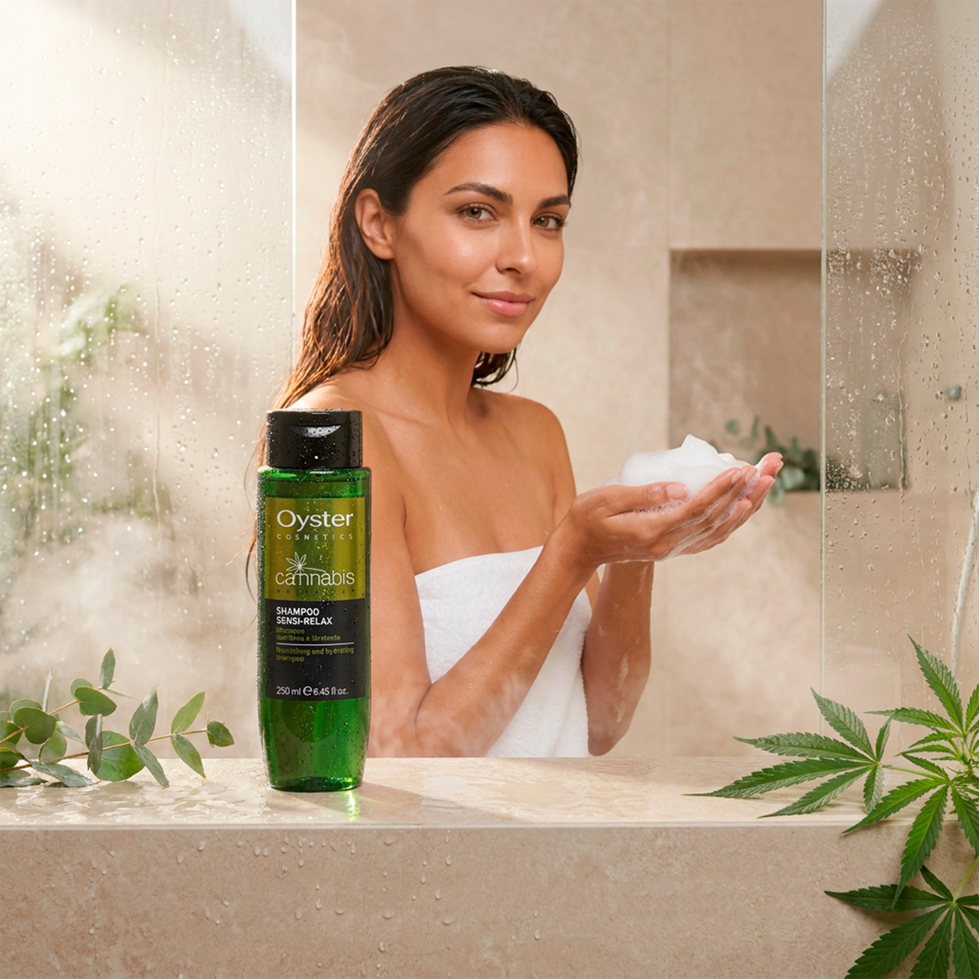 Oyster Cosmetics Cannabis Green Lab Shampoo Sensi-Relax