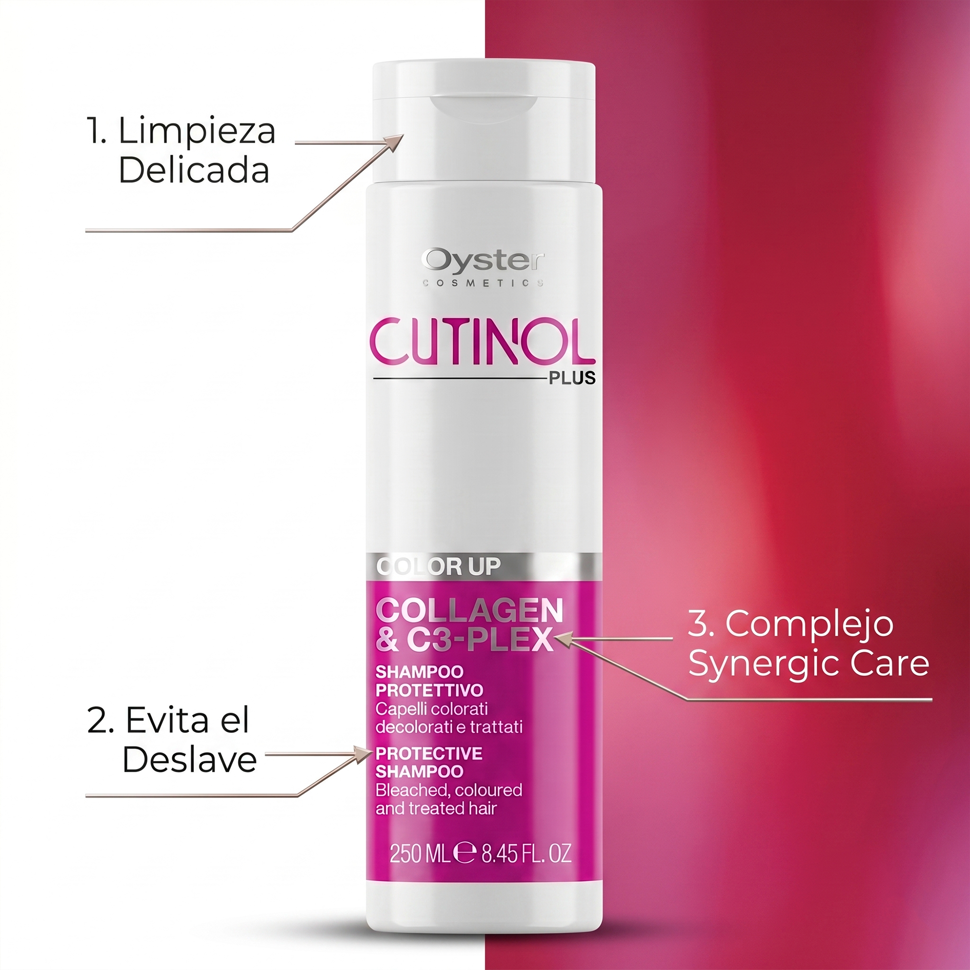 Oyster Cosmetics Cutinol Plus Color Up Shampoo