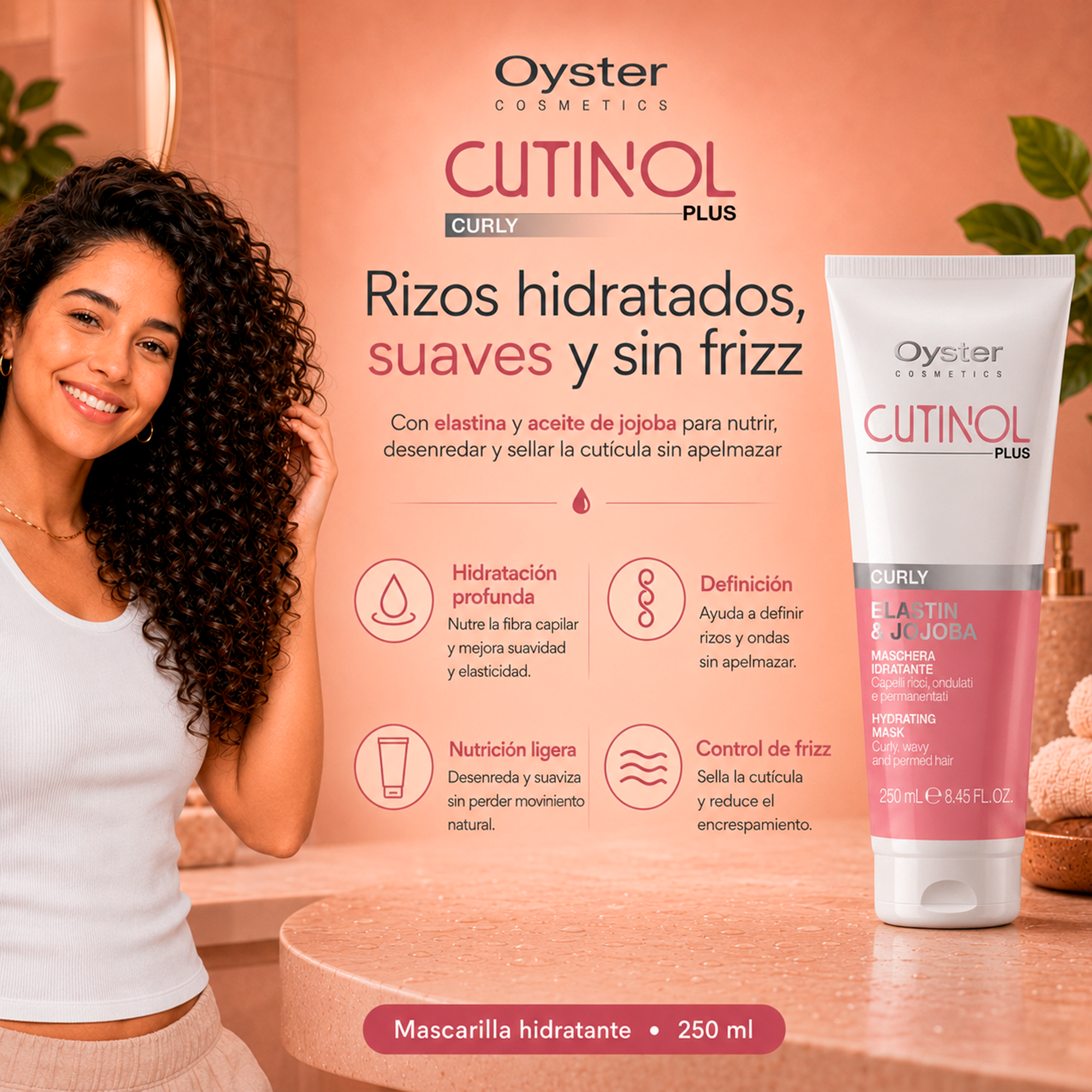 Oyster Cosmetics Cutinol Plus Curly Mask