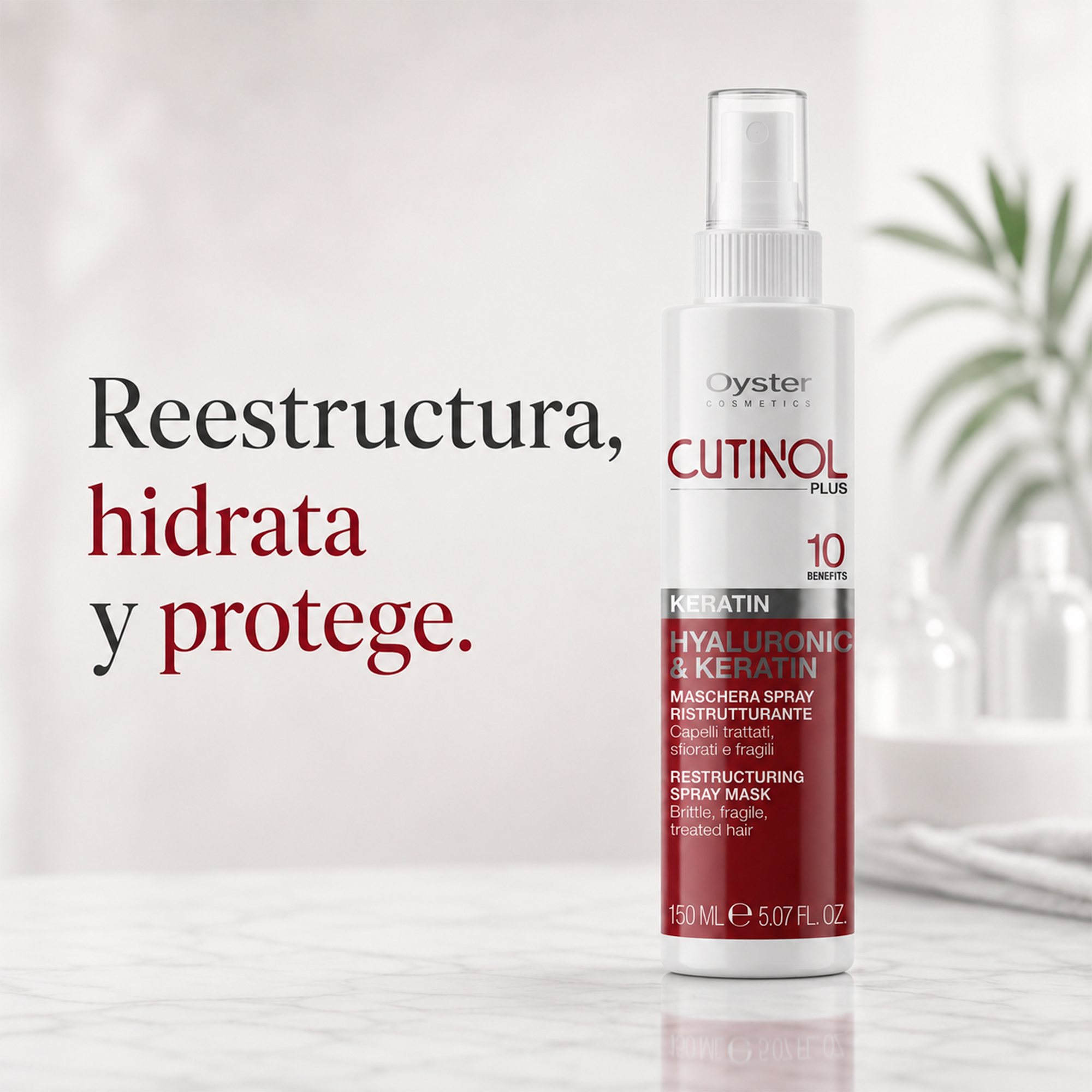 Oyster Cutinol Plus Keratin Spray 10 en 1 150 ml