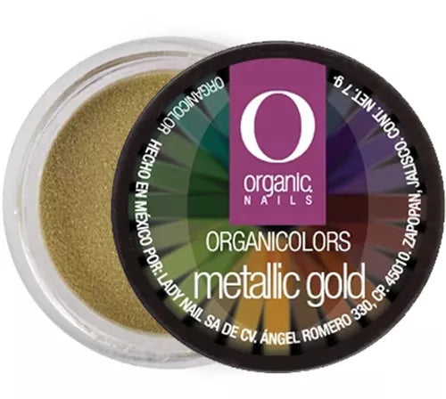 ORGANICOLOR 15 METALIC GOLD 1/4 OZ / 7 G