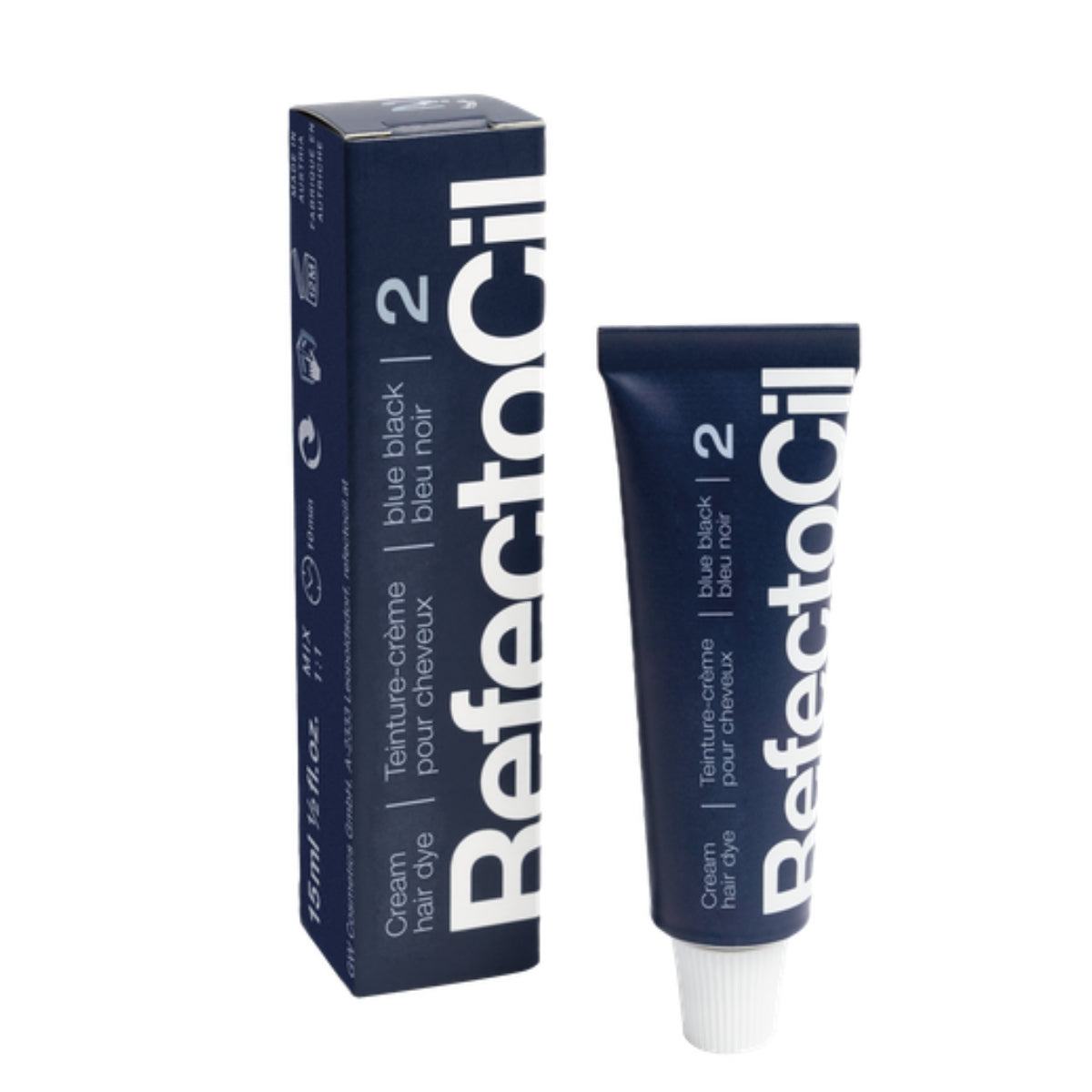 REFECTOCIL BLUE BLACK # 2 TINTE PARA PESTAÑAS Y CEJAS