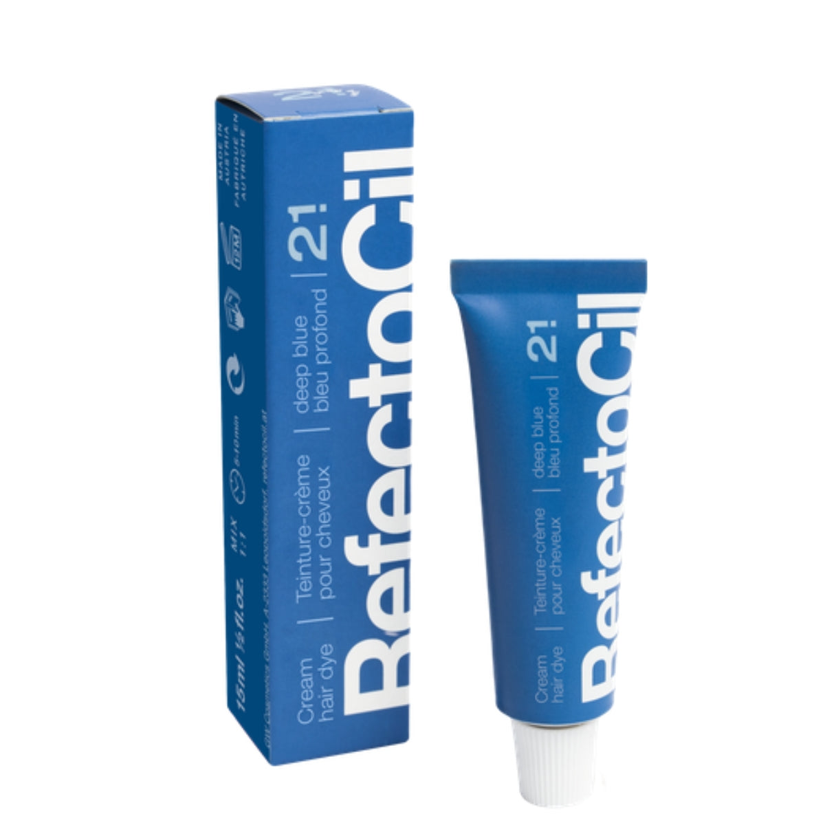 REFECTOCIL DEEP BLUE # 2.1 TINTE PARA PESTAÑAS Y CEJAS