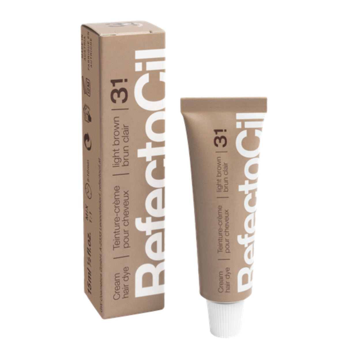 REFECTOCIL PURE LIGHT BROWN # 3.1 TINTE PESTAÑAS Y CEJAS