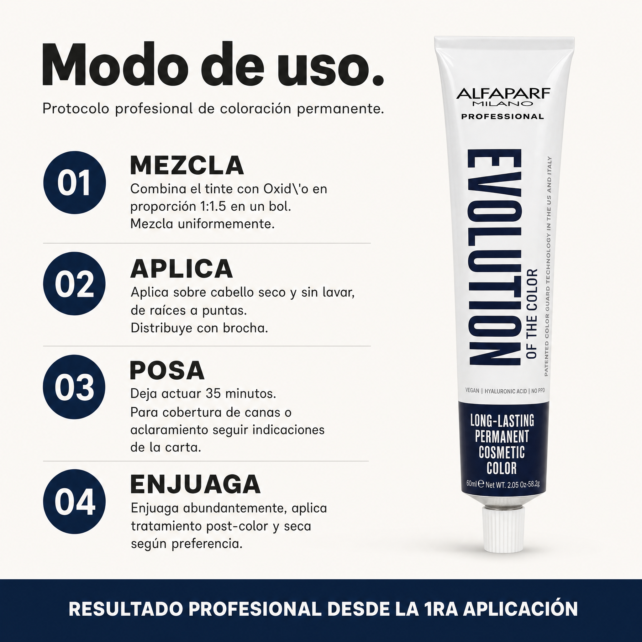 Alfaparf Evolution of the Color Tinte Profesional Permanente 60 ml