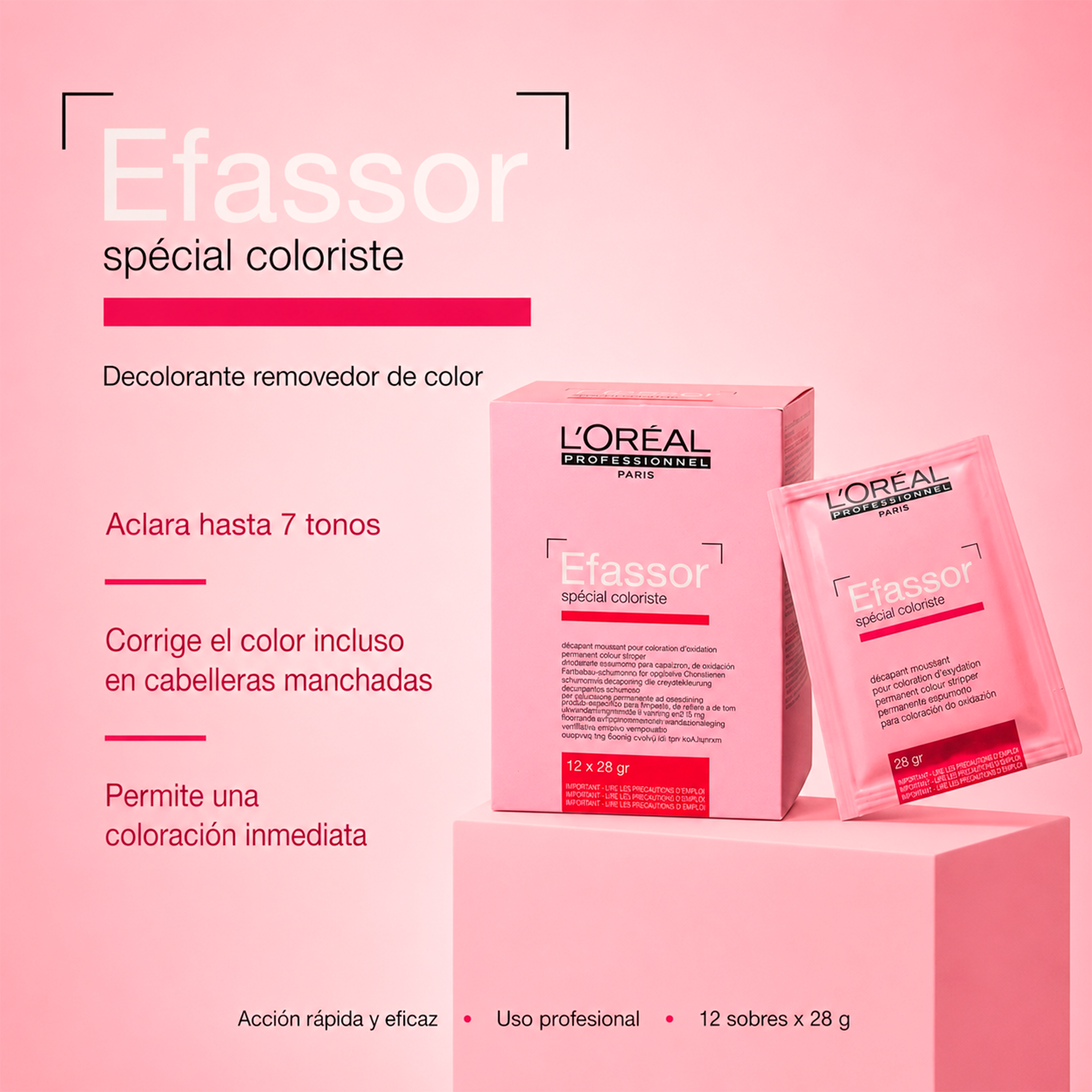 L'Oréal Professionnel Efassor Polvo Decolorante 28 gr