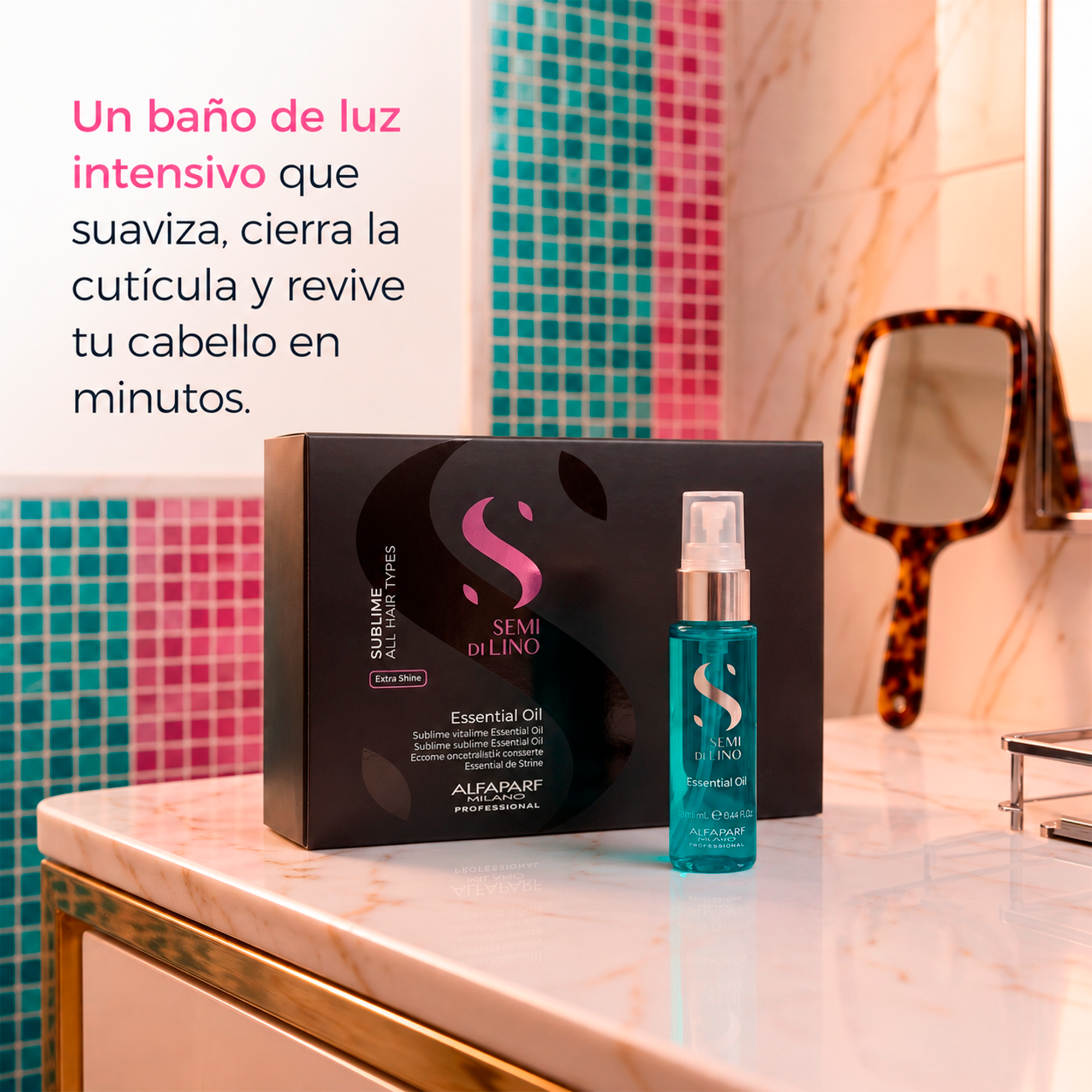 Alfaparf Semi Di Lino Sublime Ampolletas Essential Oil 12 pzas x 13 ml