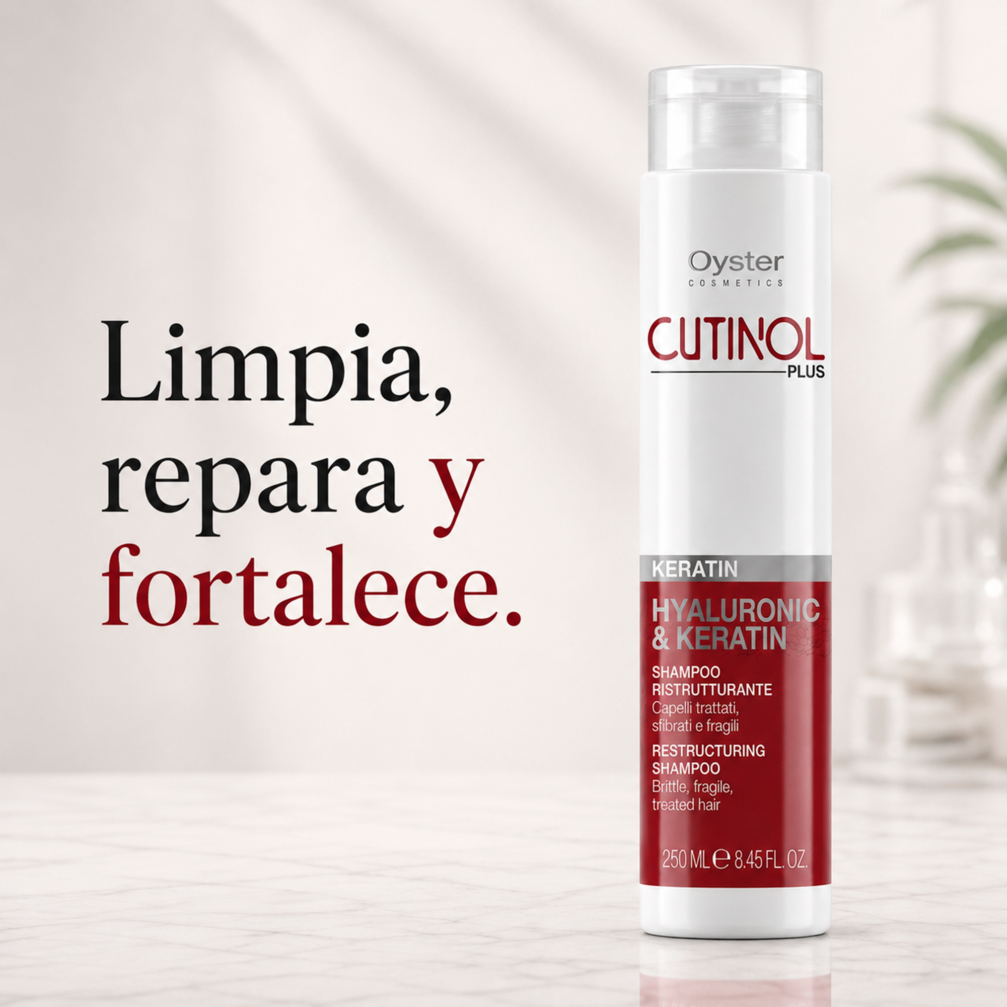 Oyster Cosmetics Cutinol Plus Keratin Shampoo