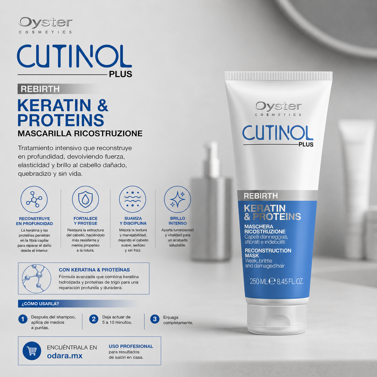 Oyster Cosmetics Cutinol Plus Rebrith Mask