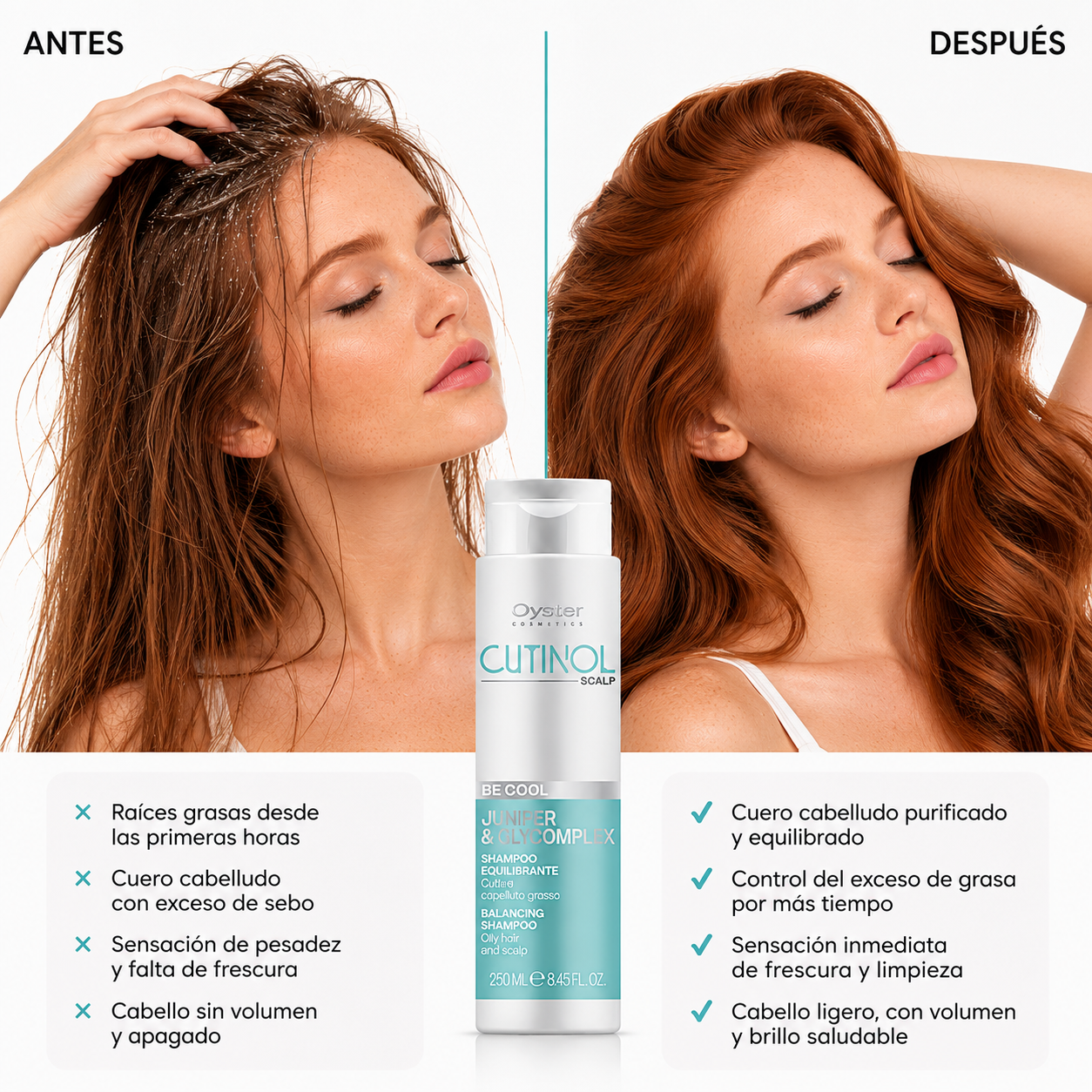 Oyster Cosmetics Cutinol Scalp Be Cool Shampoo