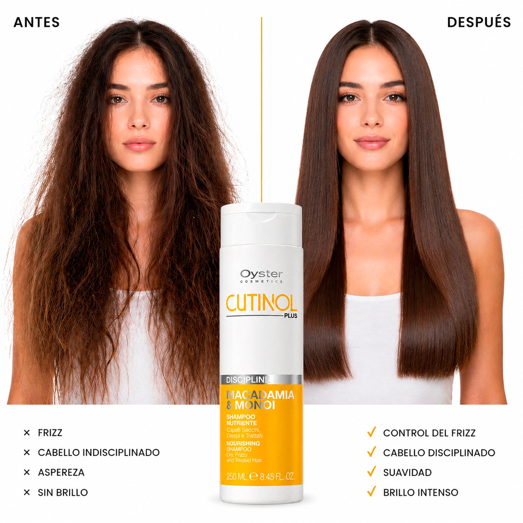 Oyster Cosmetics Cutinol Plus Discipline Shampoo