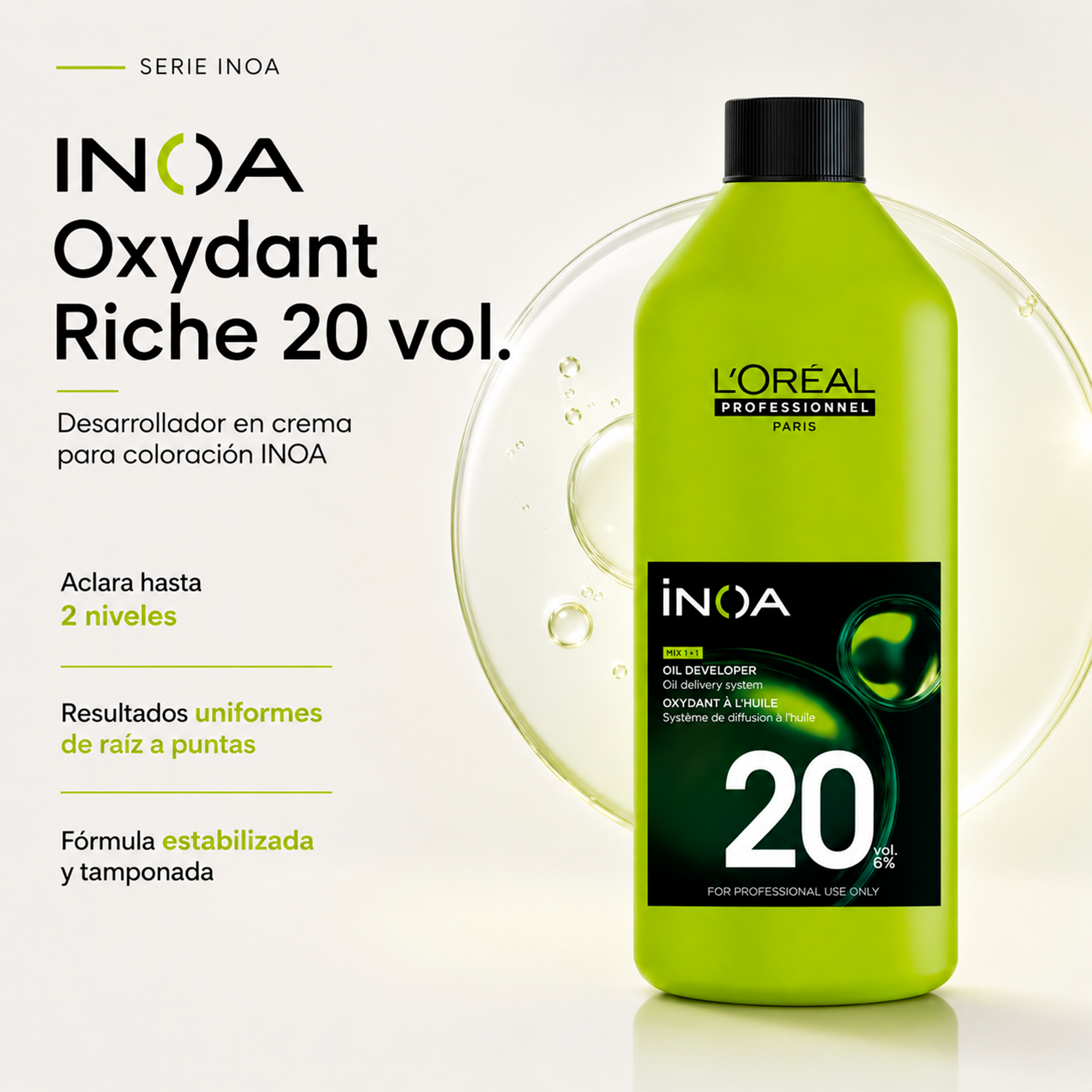L'Oréal Professionnel Inoa Oil Developer 20 Vol 1 L