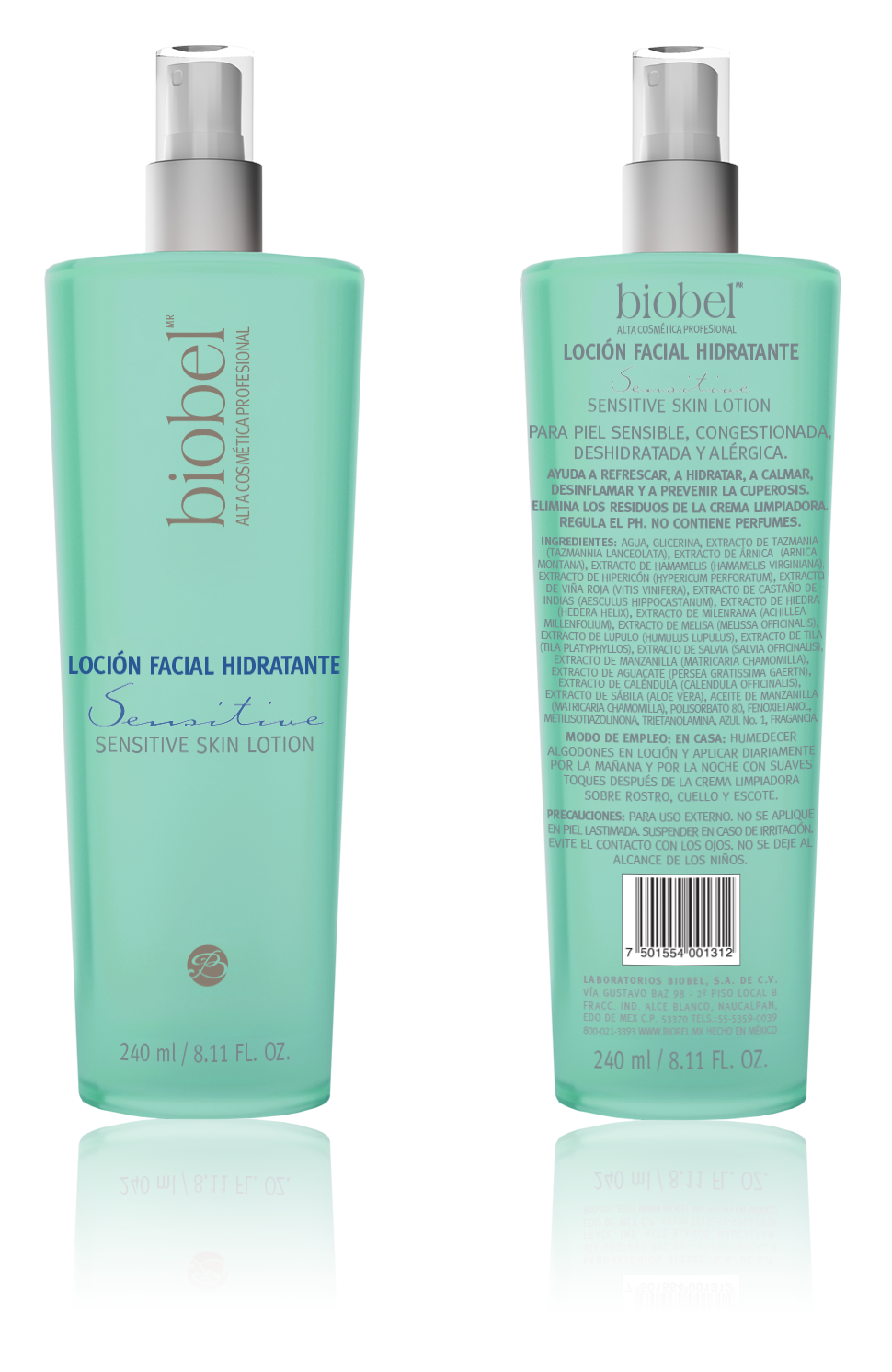 LOCIÓN FACIAL HIDRATANTE SENSITIVE