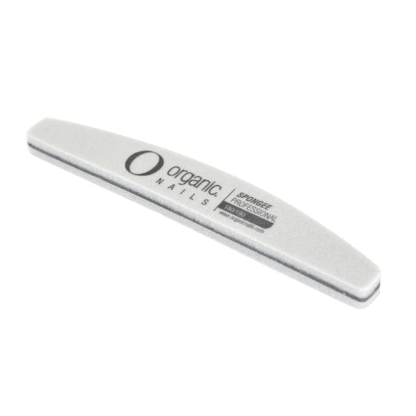 LIMA DE UÑAS ORGANIC MEDIA LUNA SPONGE 180/180
