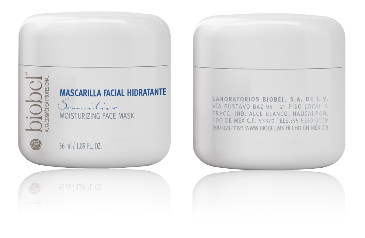 MASCARILLA FACIAL HIDRATANTE SENSITIVE