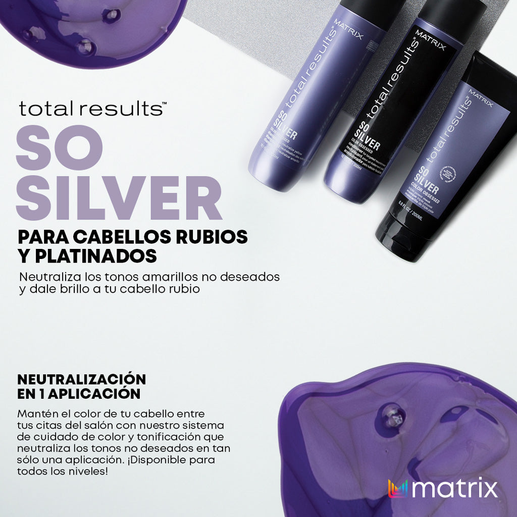 Matrix Total Results Color Obsessed So Silver Shampoo