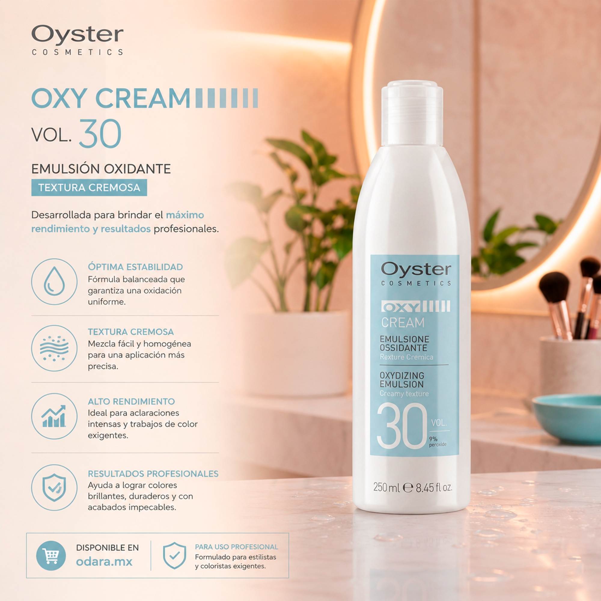 Oyster Cosmetics Oxy Cream 30 Vol