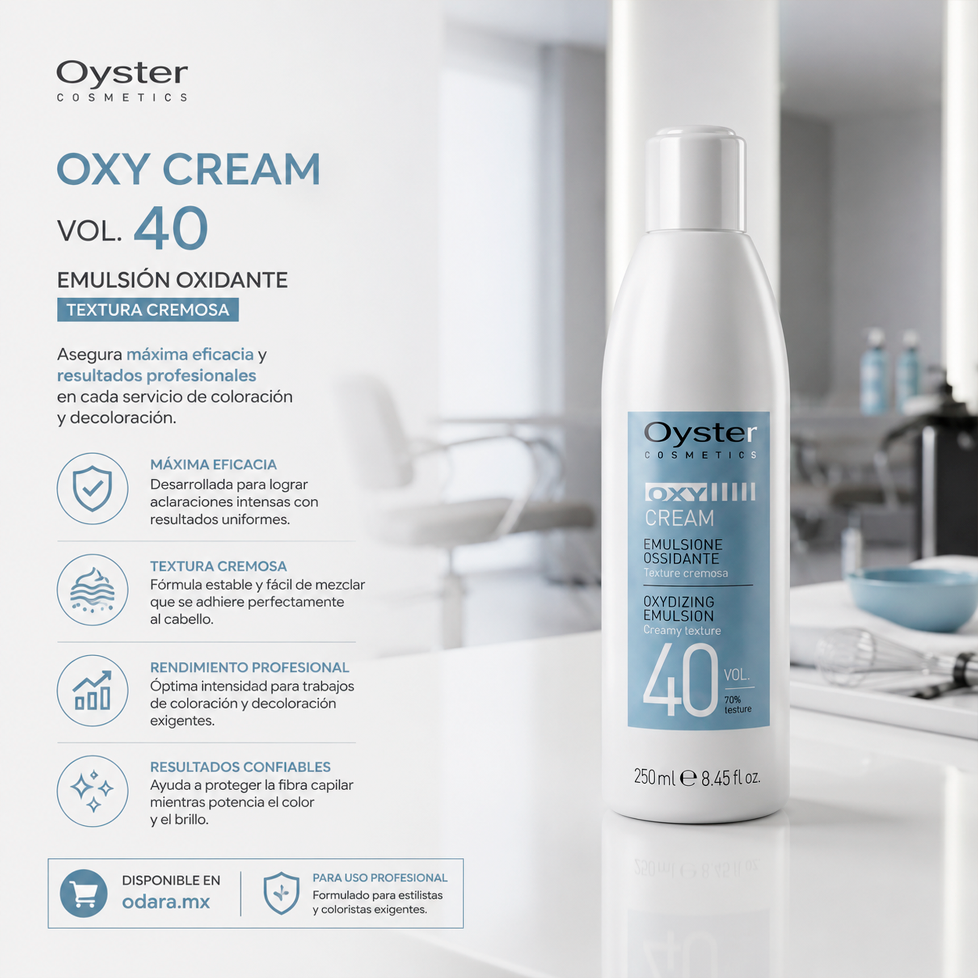 Oyster Cosmetics Oxy Cream 40 Vol