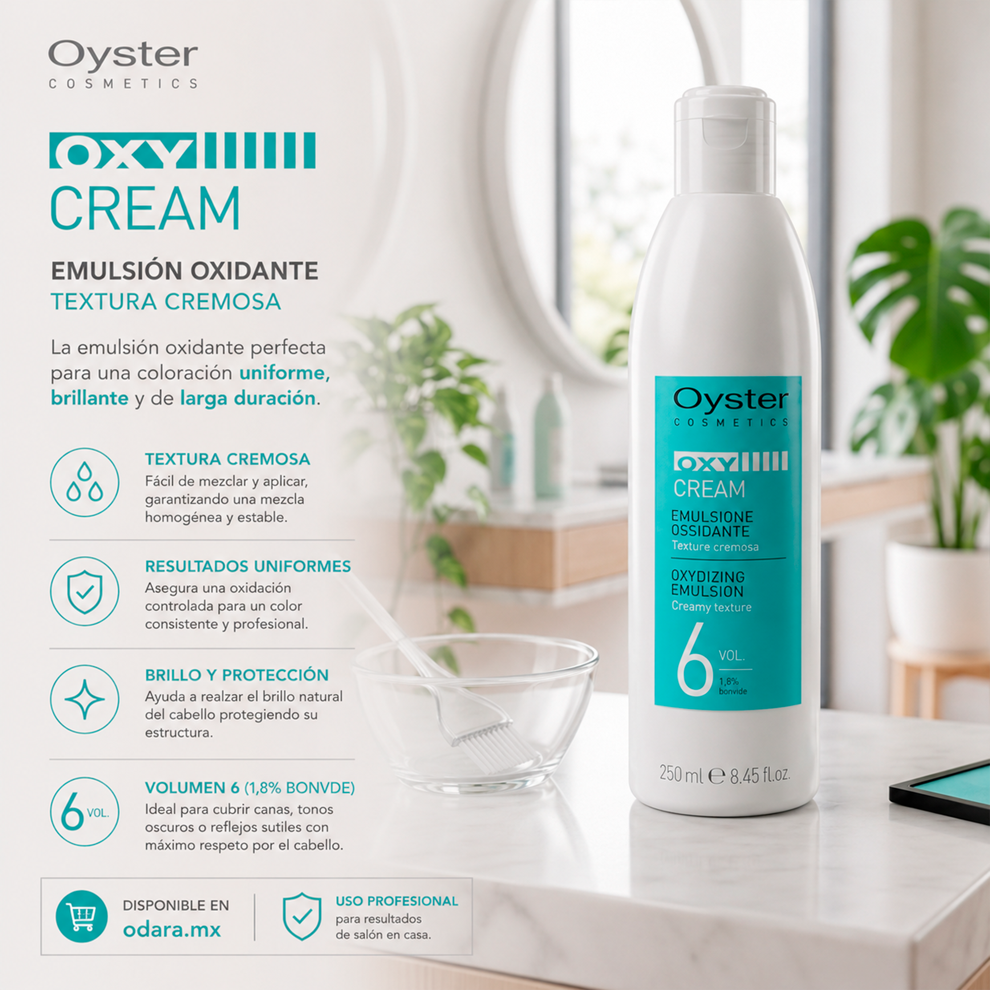 Oyster Cosmetics Oxy Cream 6 Vol