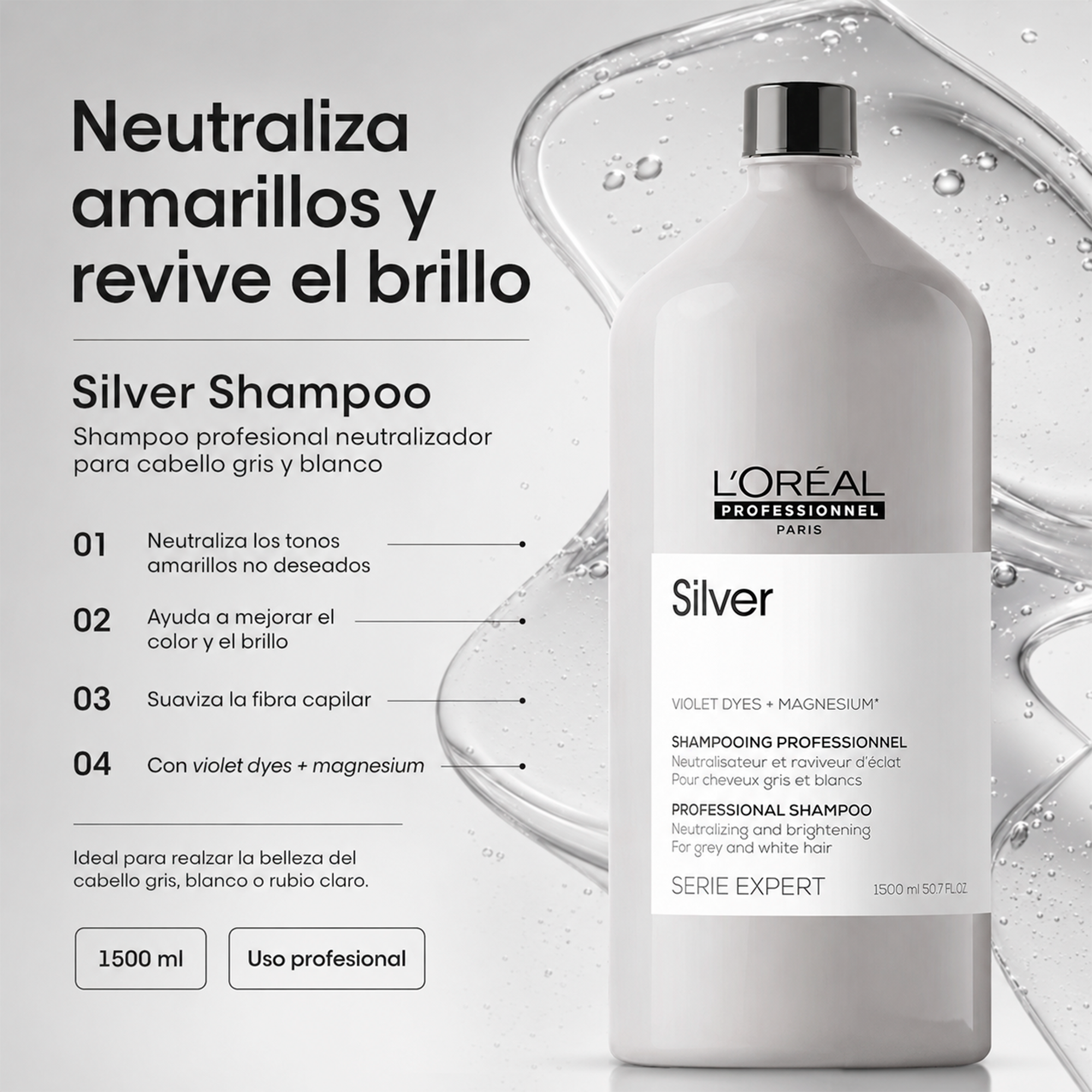 L'Oréal Professionnel Serie Expert Silver Shampoo