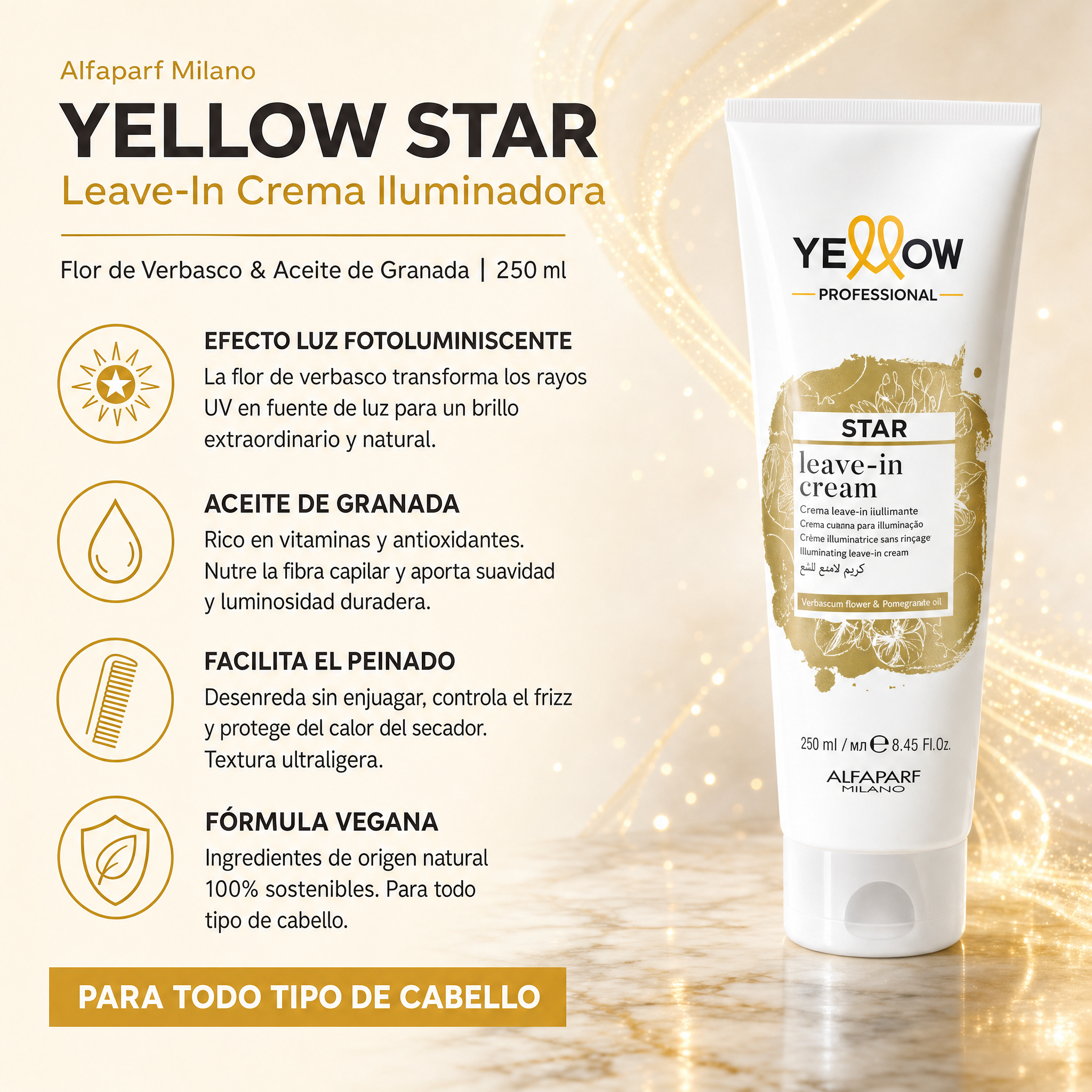 Alfaparf Yellow Star Acondicionador Iluminador 500 ml