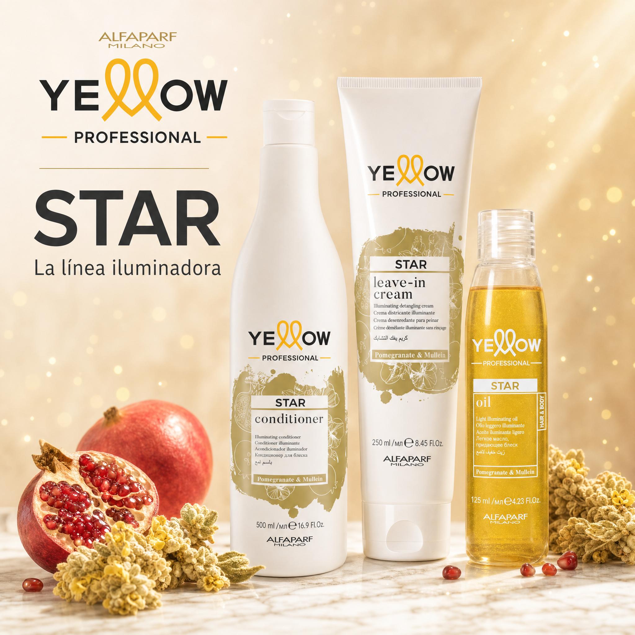 Alfaparf Yellow Star Acondicionador Iluminador 500 ml