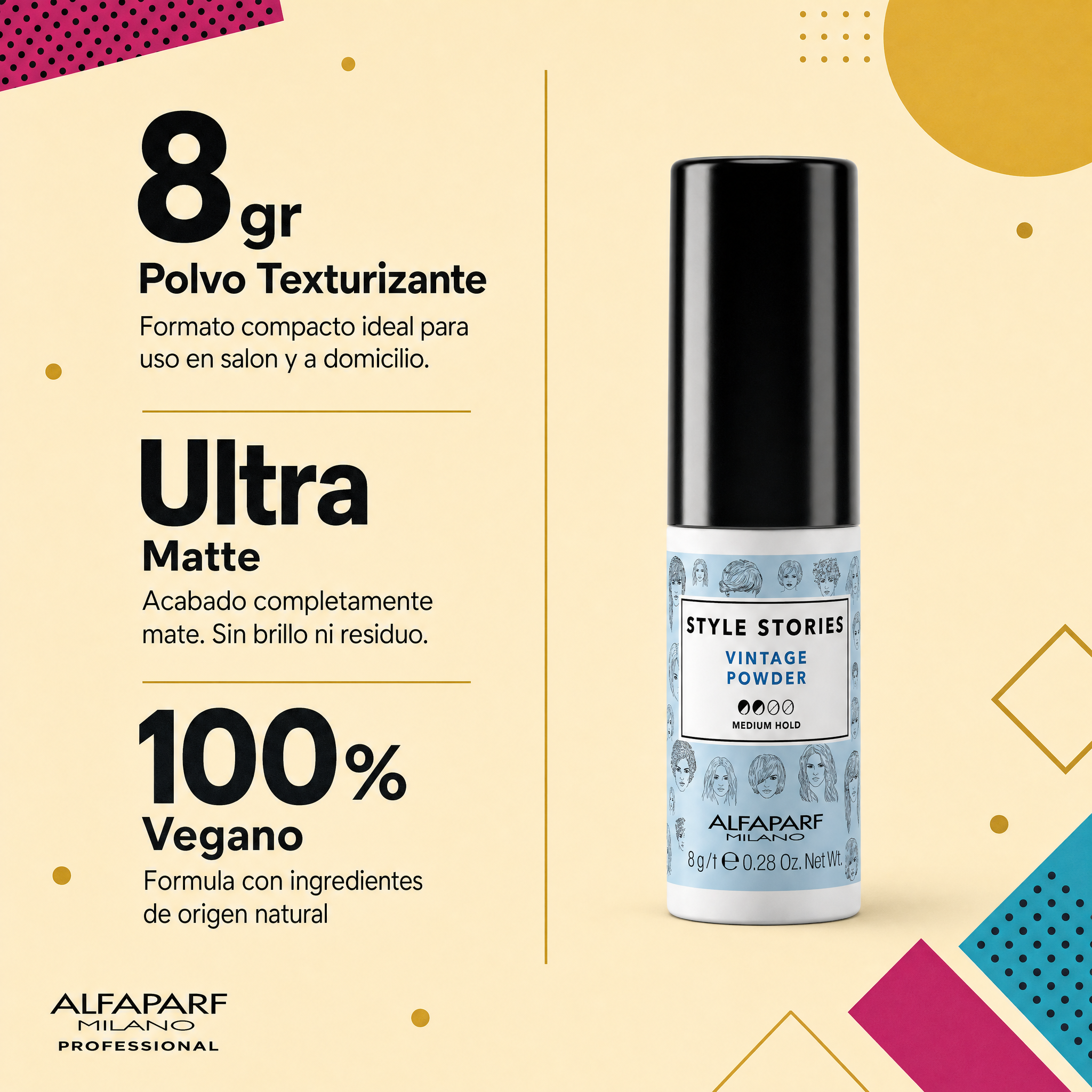 Alfaparf Style Stories Vintage Powder 8 gr