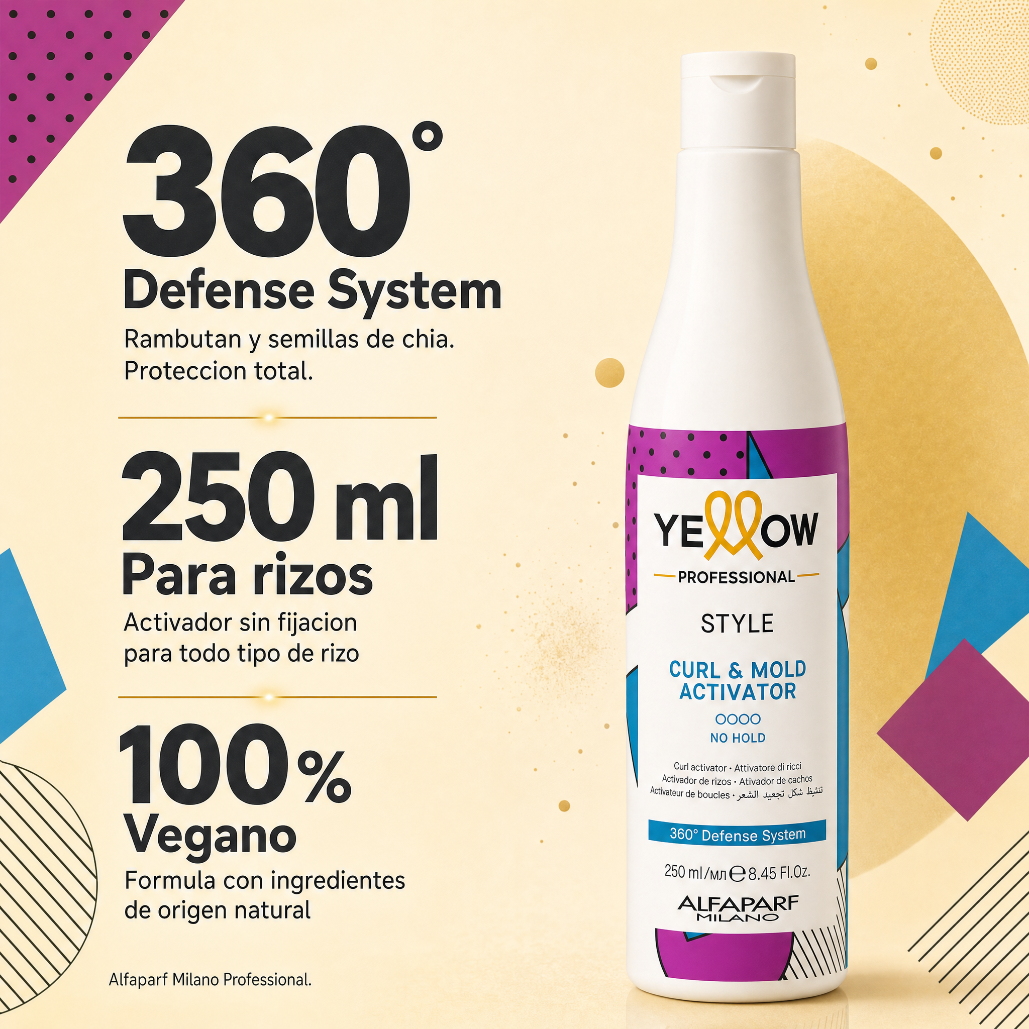 Alfaparf Yellow Style Curl & Mold Activator 250 ml