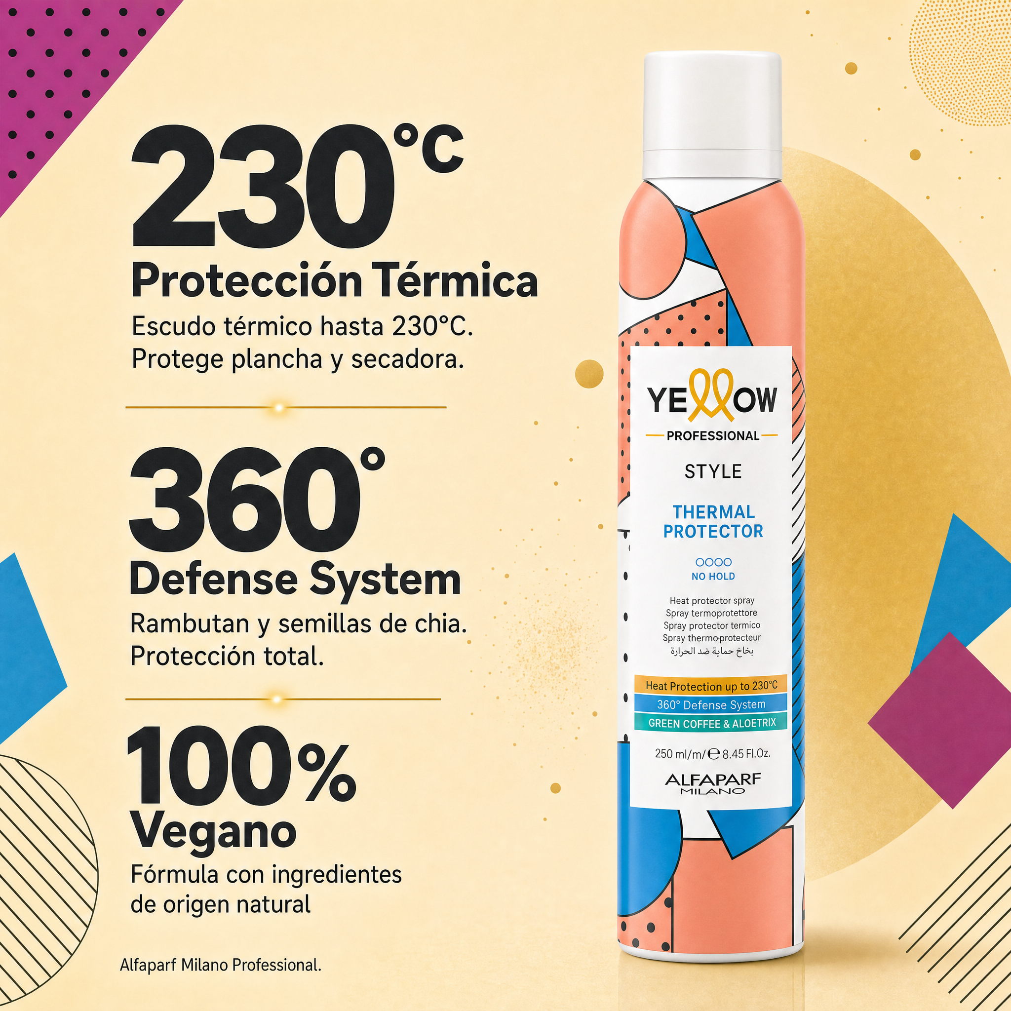 Alfaparf Yellow Style Extra Thermo Protector 250 ml