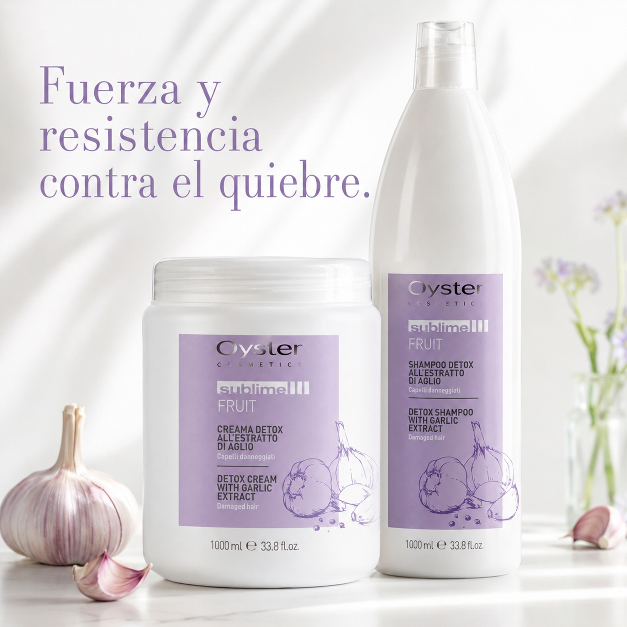 Oyster Cosmetics Sublime Maschera Al Garlic 1 L