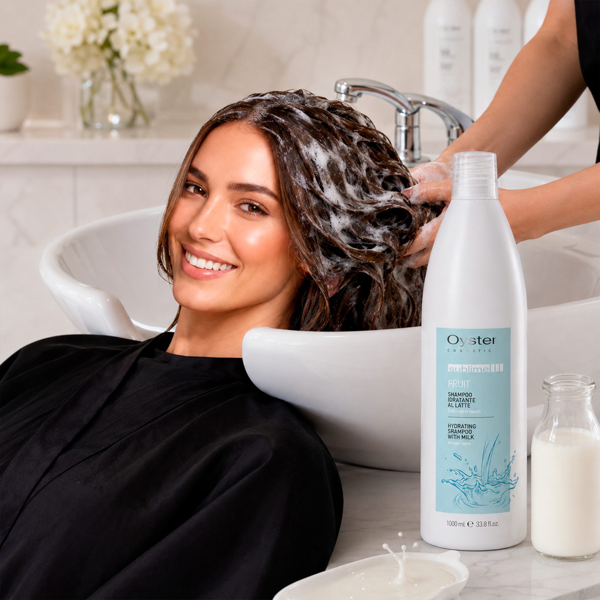 Oyster Cosmetics Sublime Shampoo Al Latte 1 L