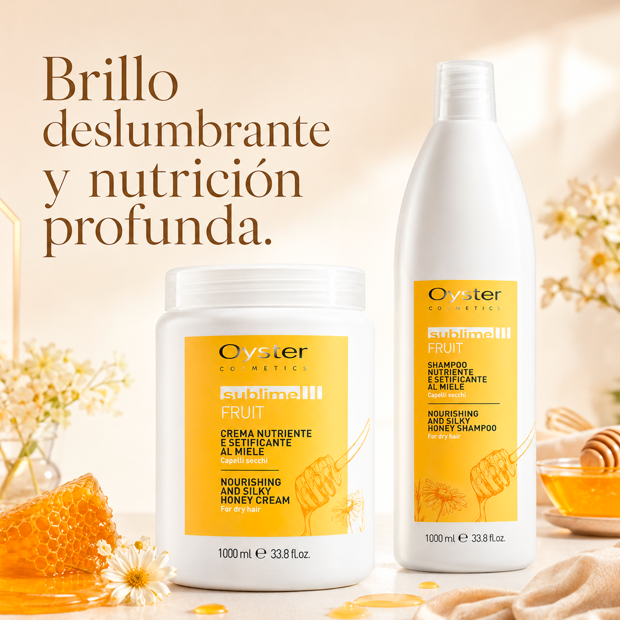 Oyster Cosmetics Sublime Shampoo Alla Miele 1 L