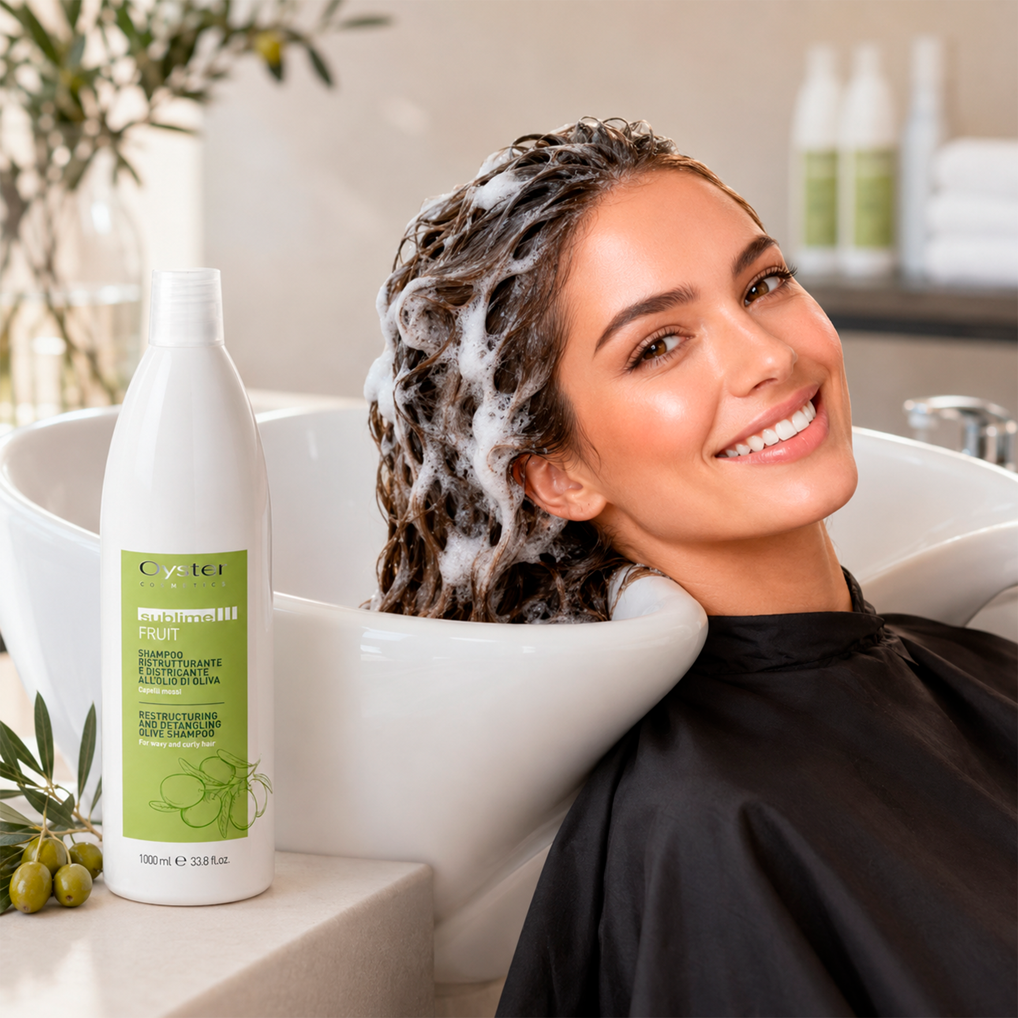 Oyster Cosmetics Sublime Shampoo All Olio di Oliva 1 L