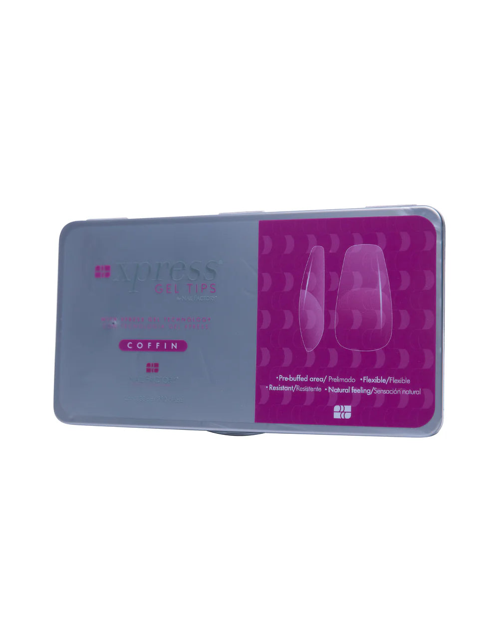 XPRESS GEL TIPS COFFIN 330 PZS