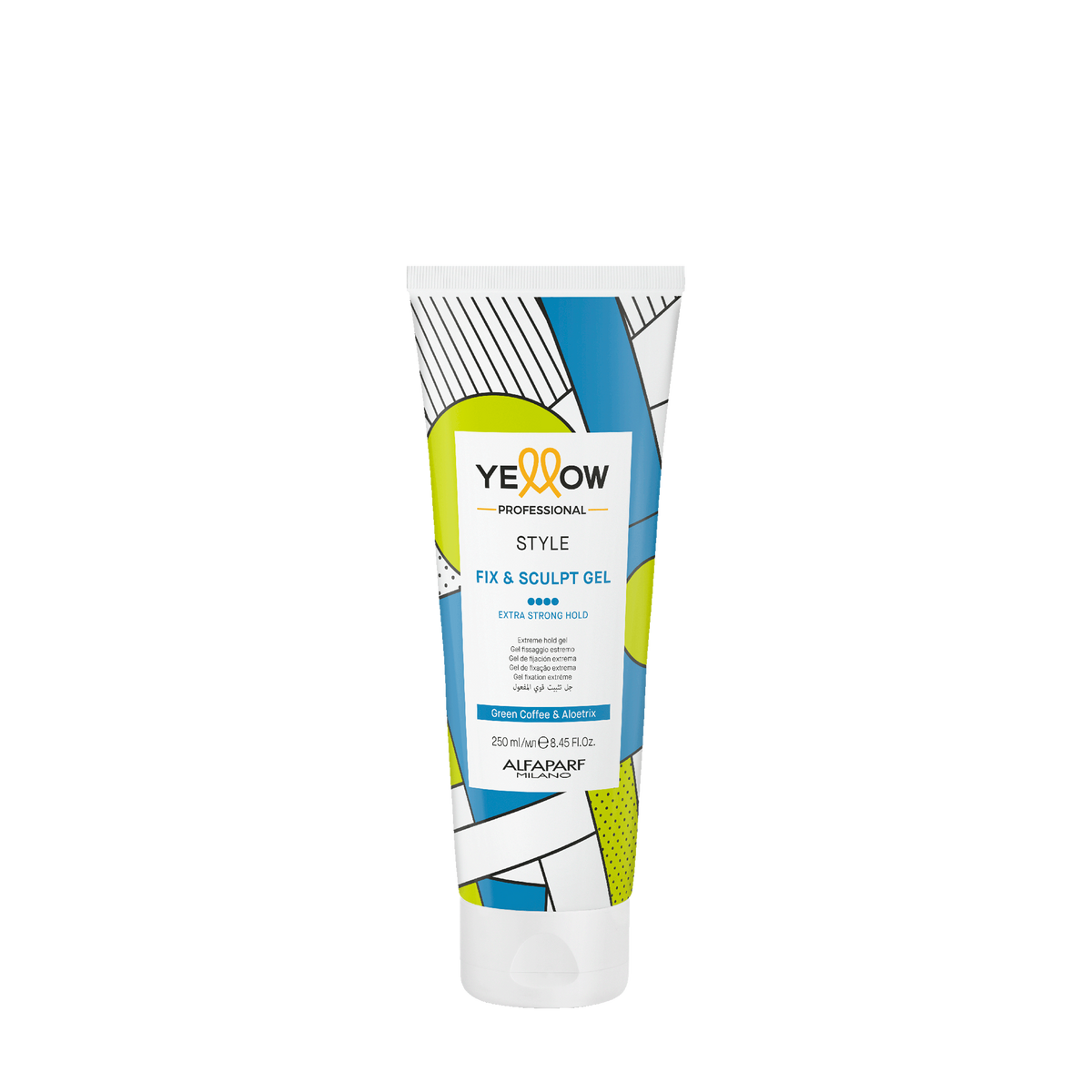 Alfaparf Yellow Style Fix & Sculpt Gel 250 ml — Yellow Professional, Alfaparf Milano