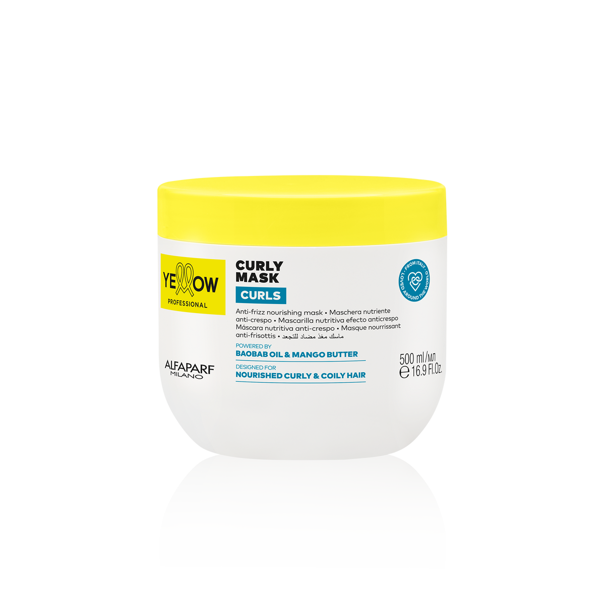 Alfaparf Yellow Curls Mask 500 ml — Yellow Professional, Alfaparf Milano