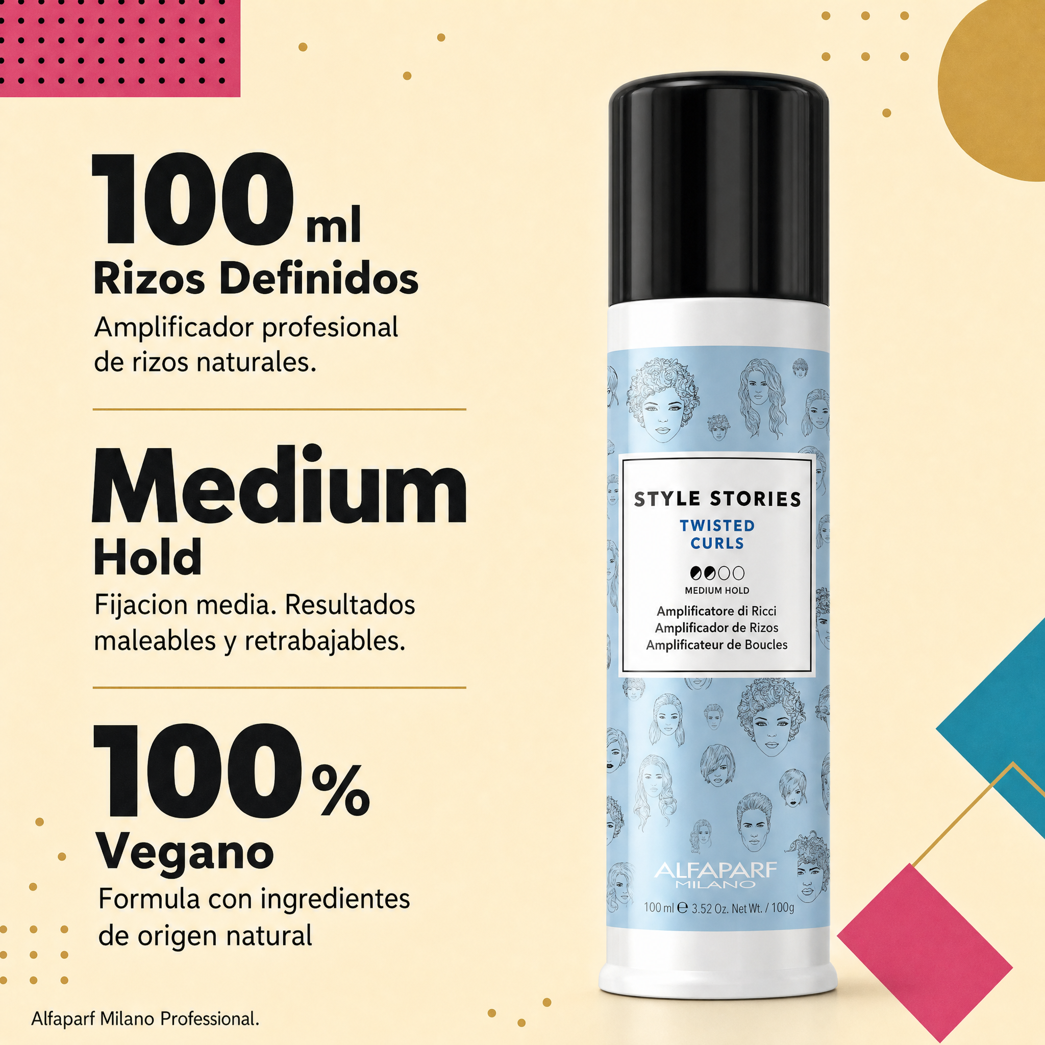 Alfaparf Style Stories Twisted Curls 100 ml